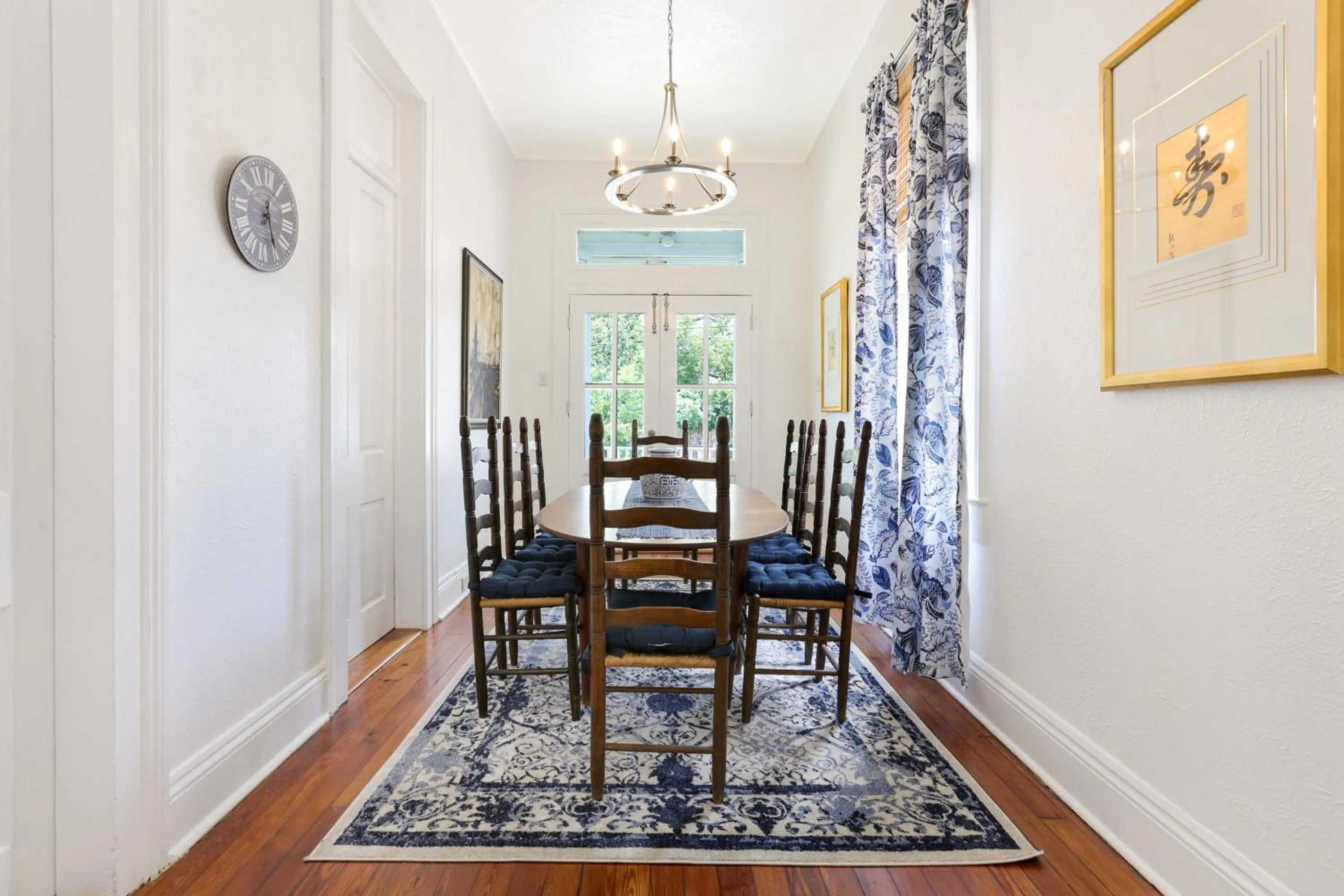 Dining area in Uptown Spacious 4BD/3BA with Historic Charm