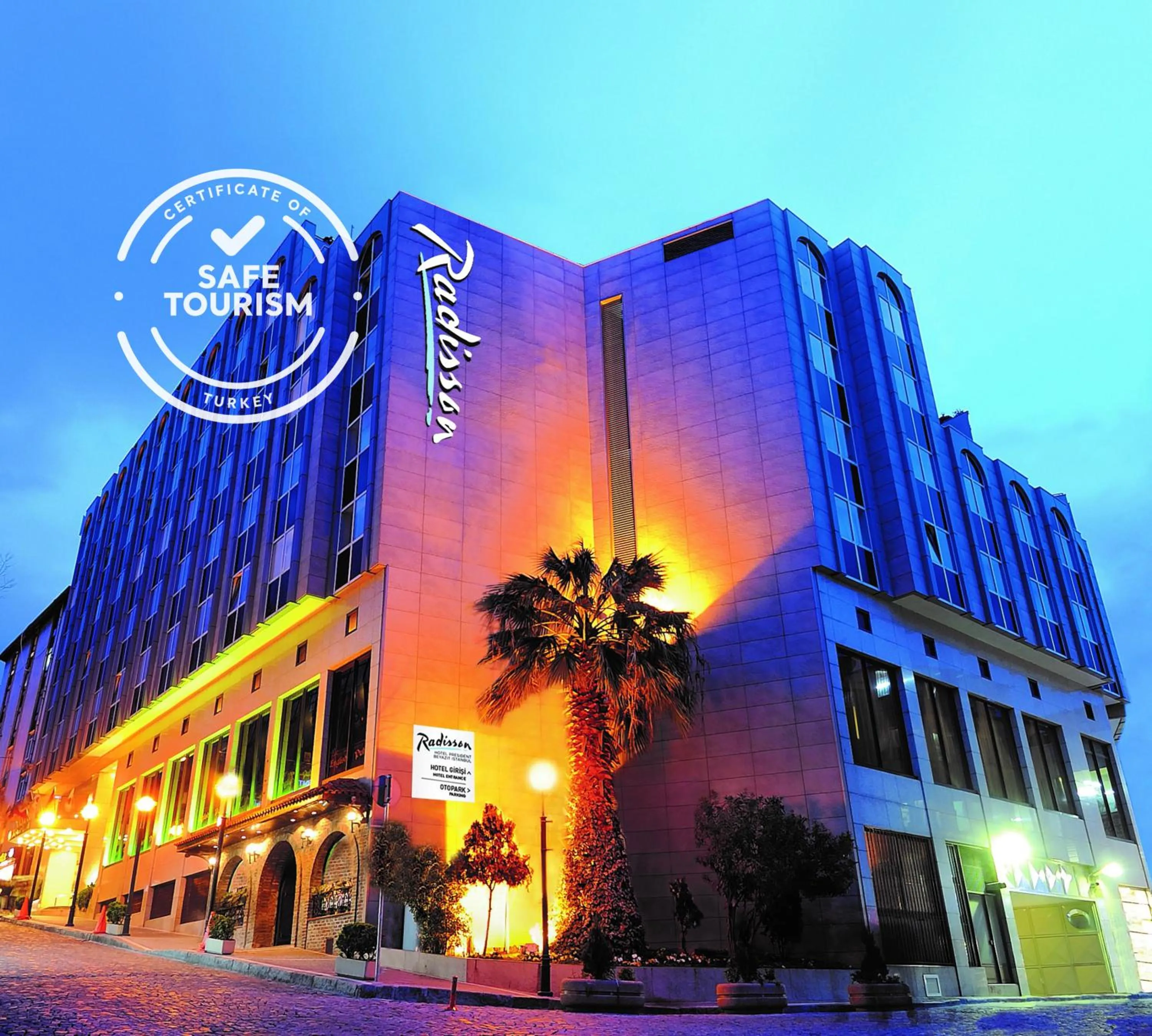 Property building in Radisson Hotel President Old Town Istanbul