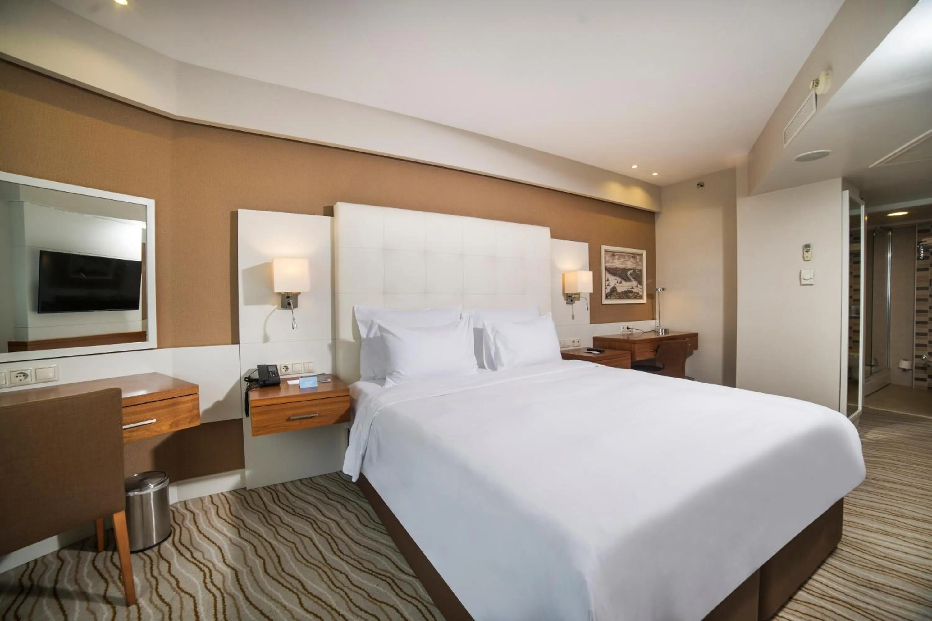 Bed in Radisson Hotel President Old Town Istanbul