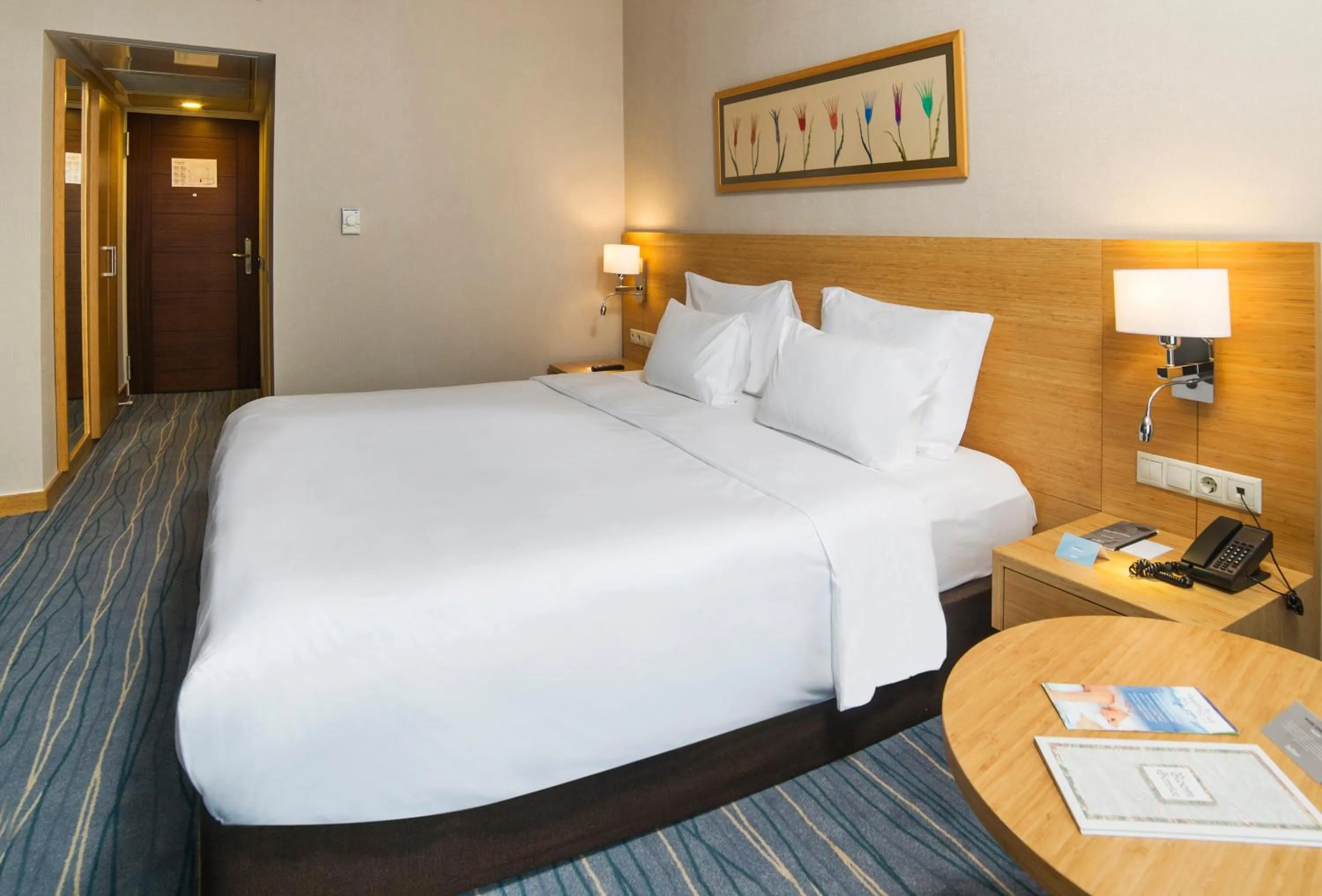 Bed in Radisson Hotel President Old Town Istanbul