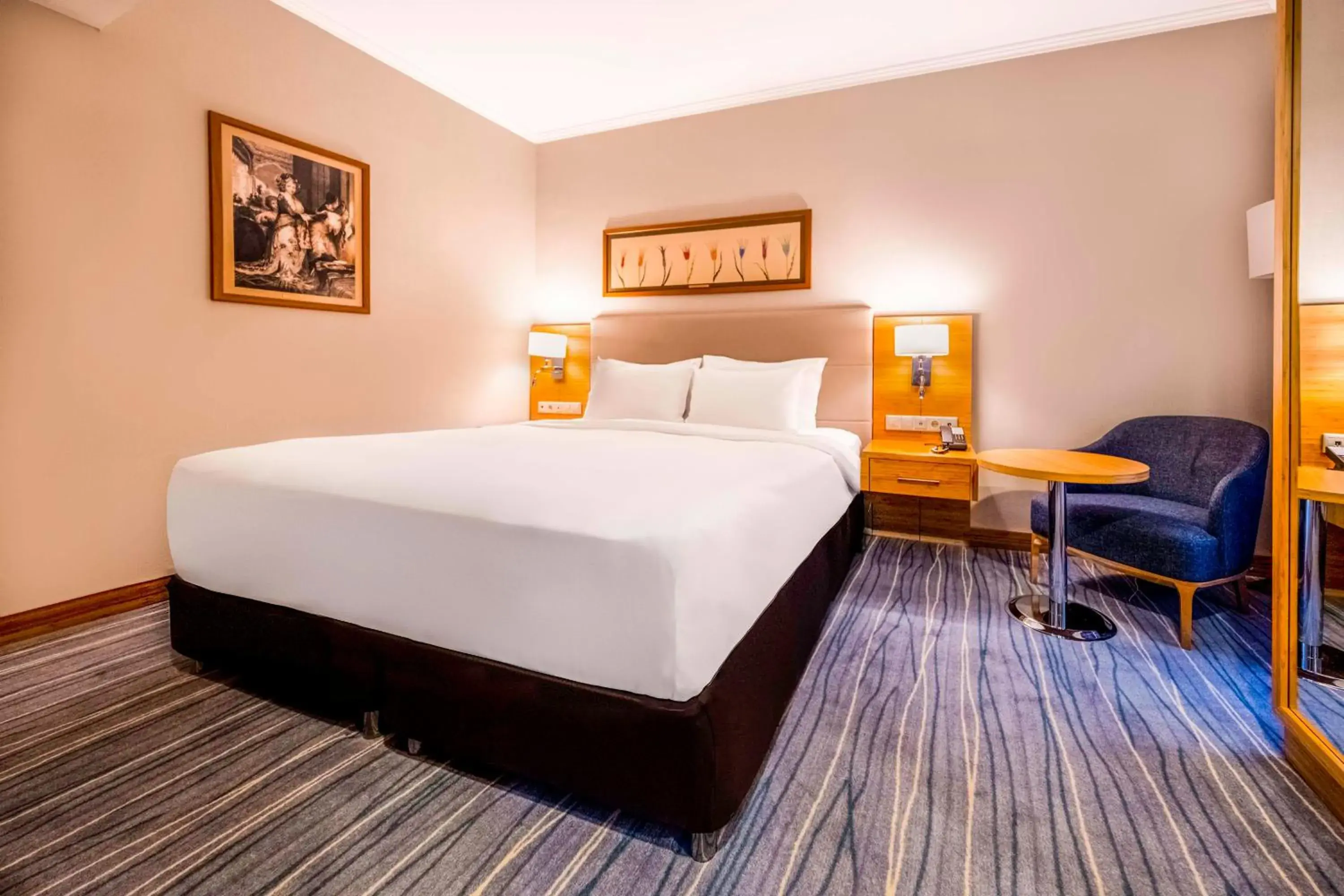 Bed in Radisson Hotel President Old Town Istanbul Bed in Radisson Hotel President Old Town Istanbul