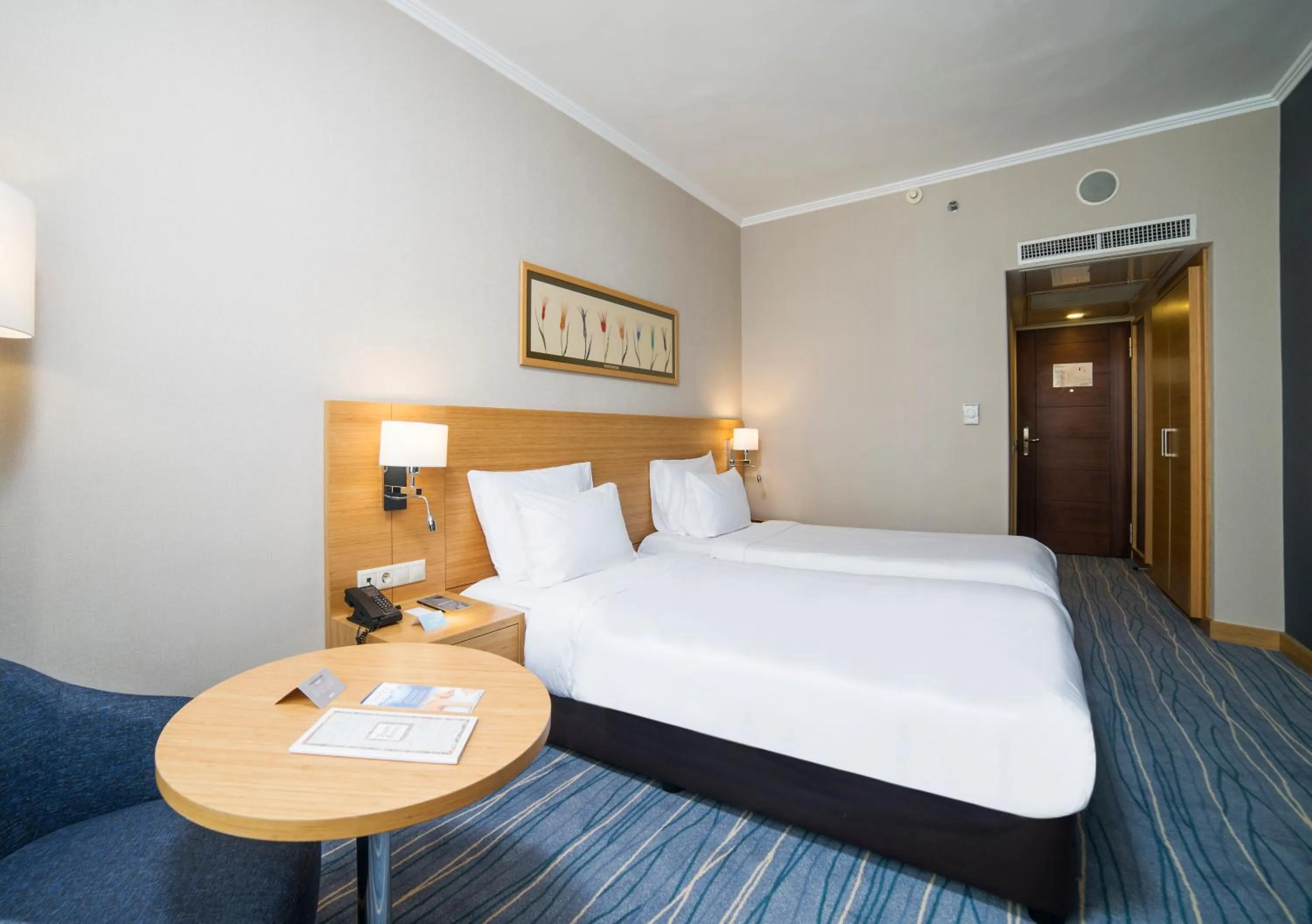 Bed in Radisson Hotel President Old Town Istanbul