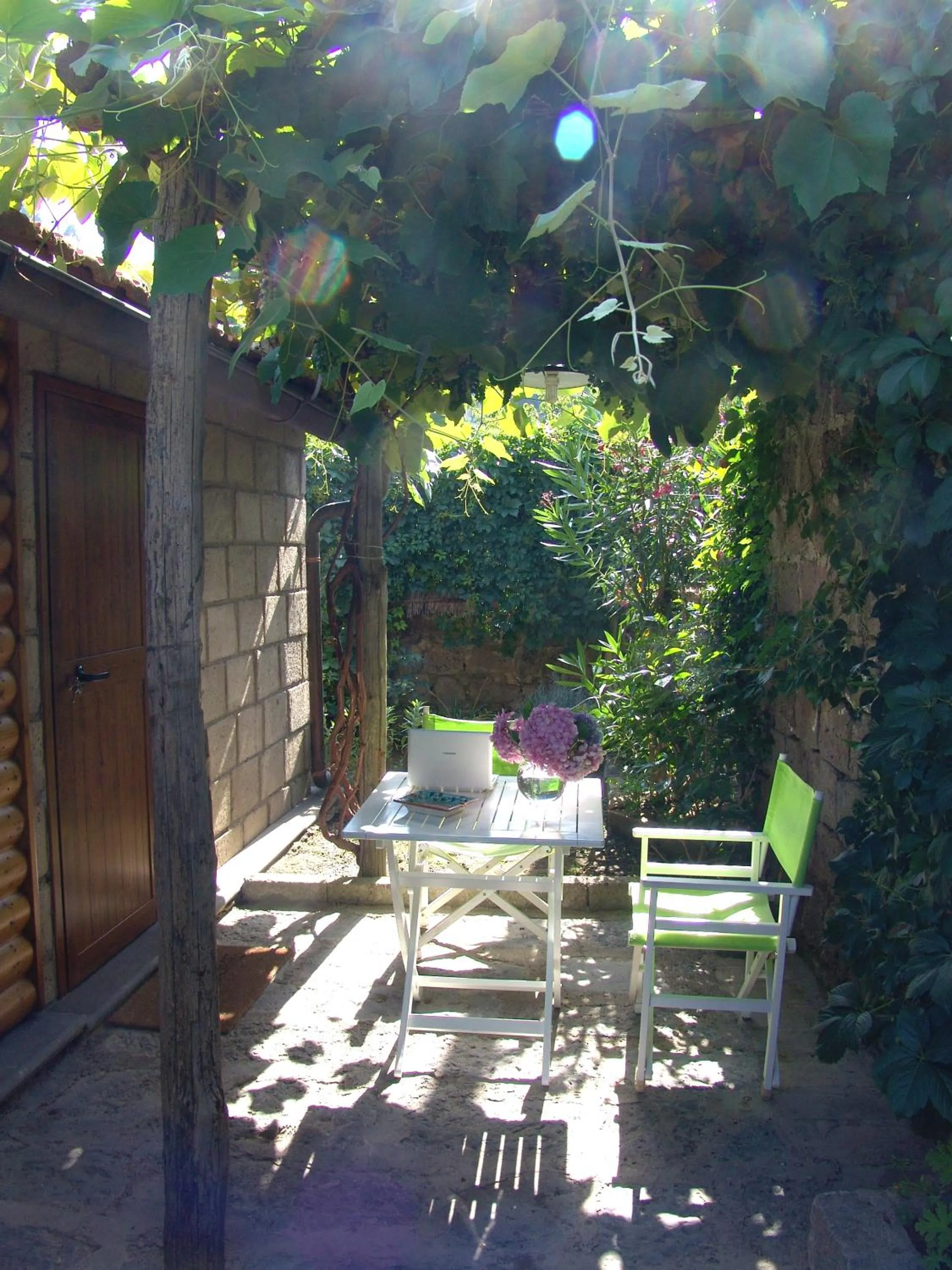 Balcony/Terrace in Chalet Lidia