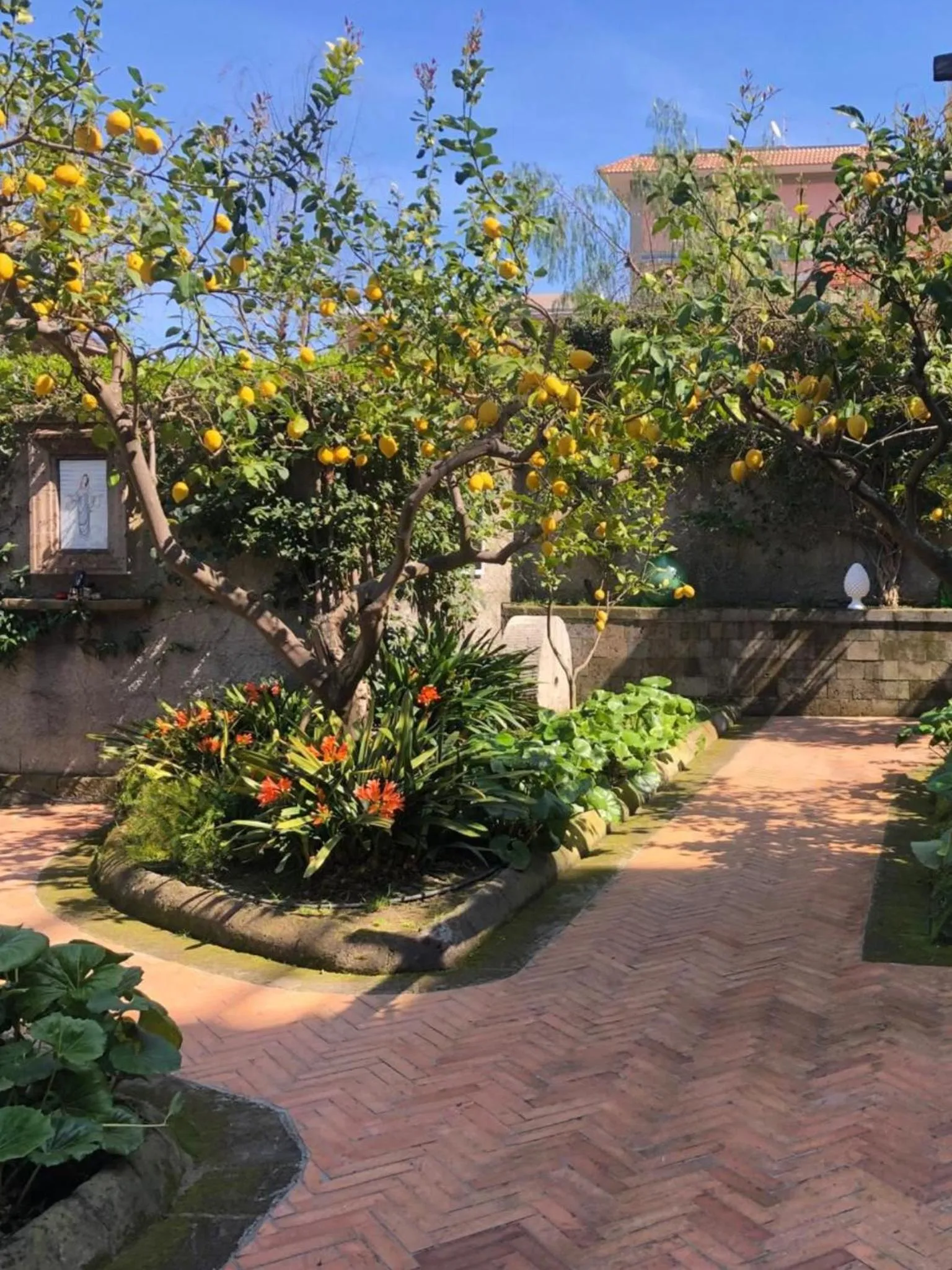 Garden in Chalet Lidia