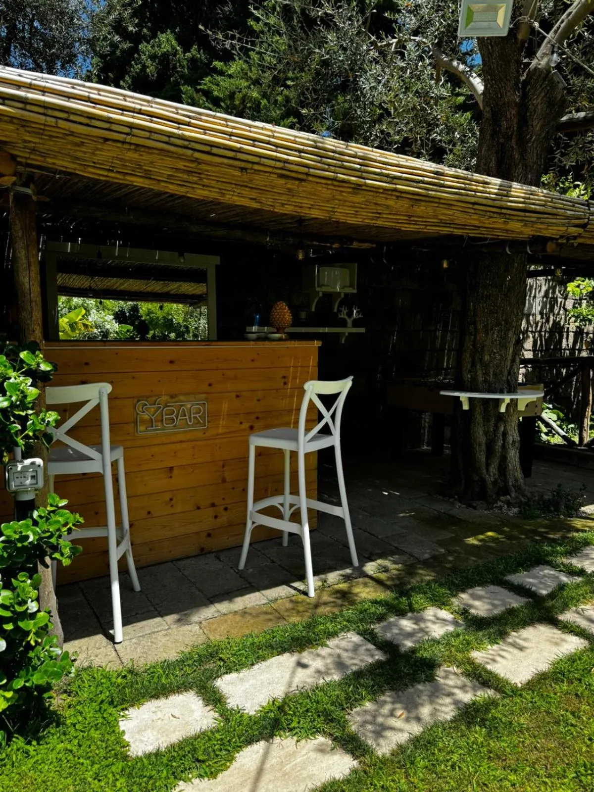 Swimming pool in Chalet Lidia