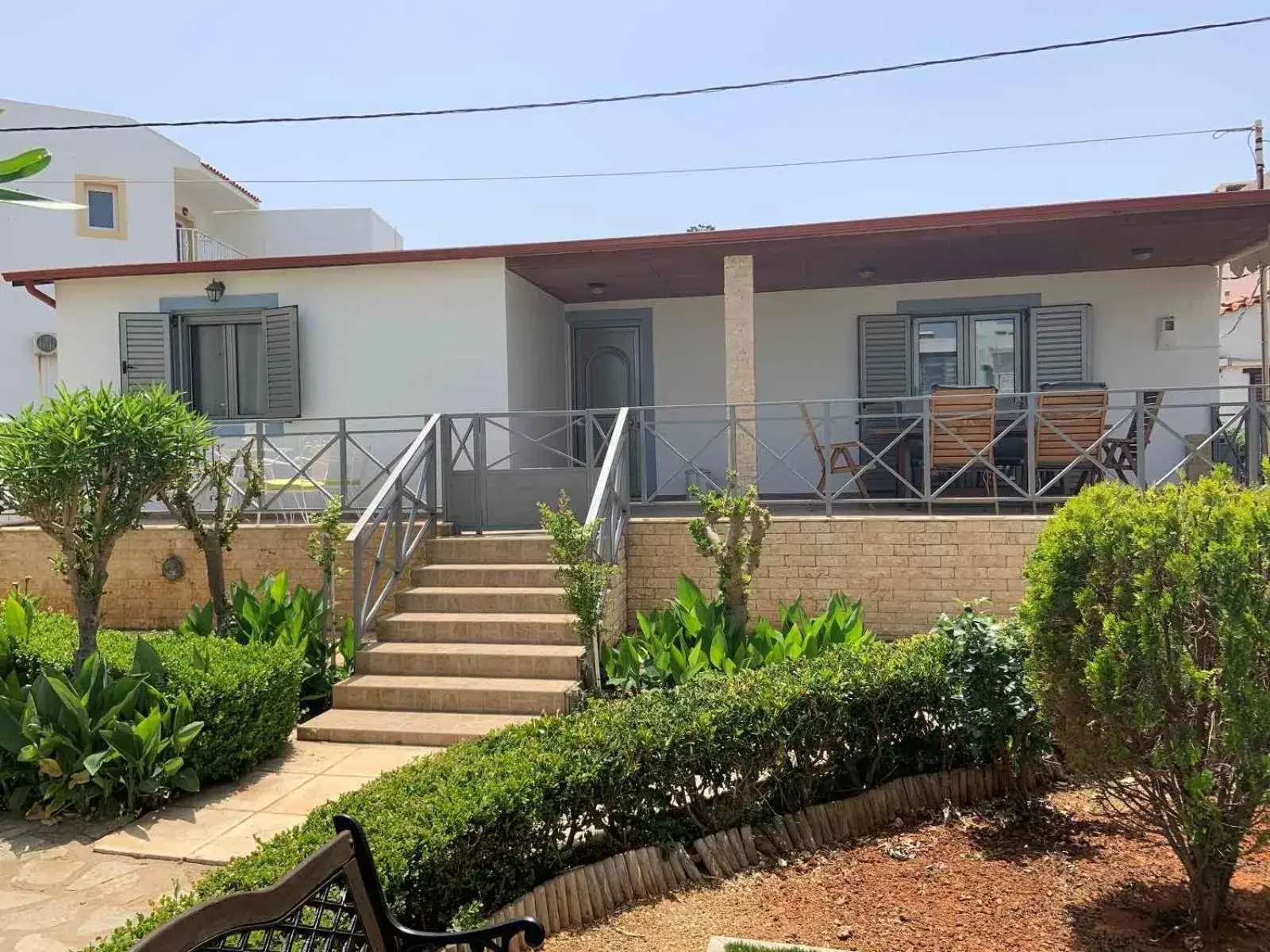 Property building in Evdokia Suites Property building in Evdokia Suites