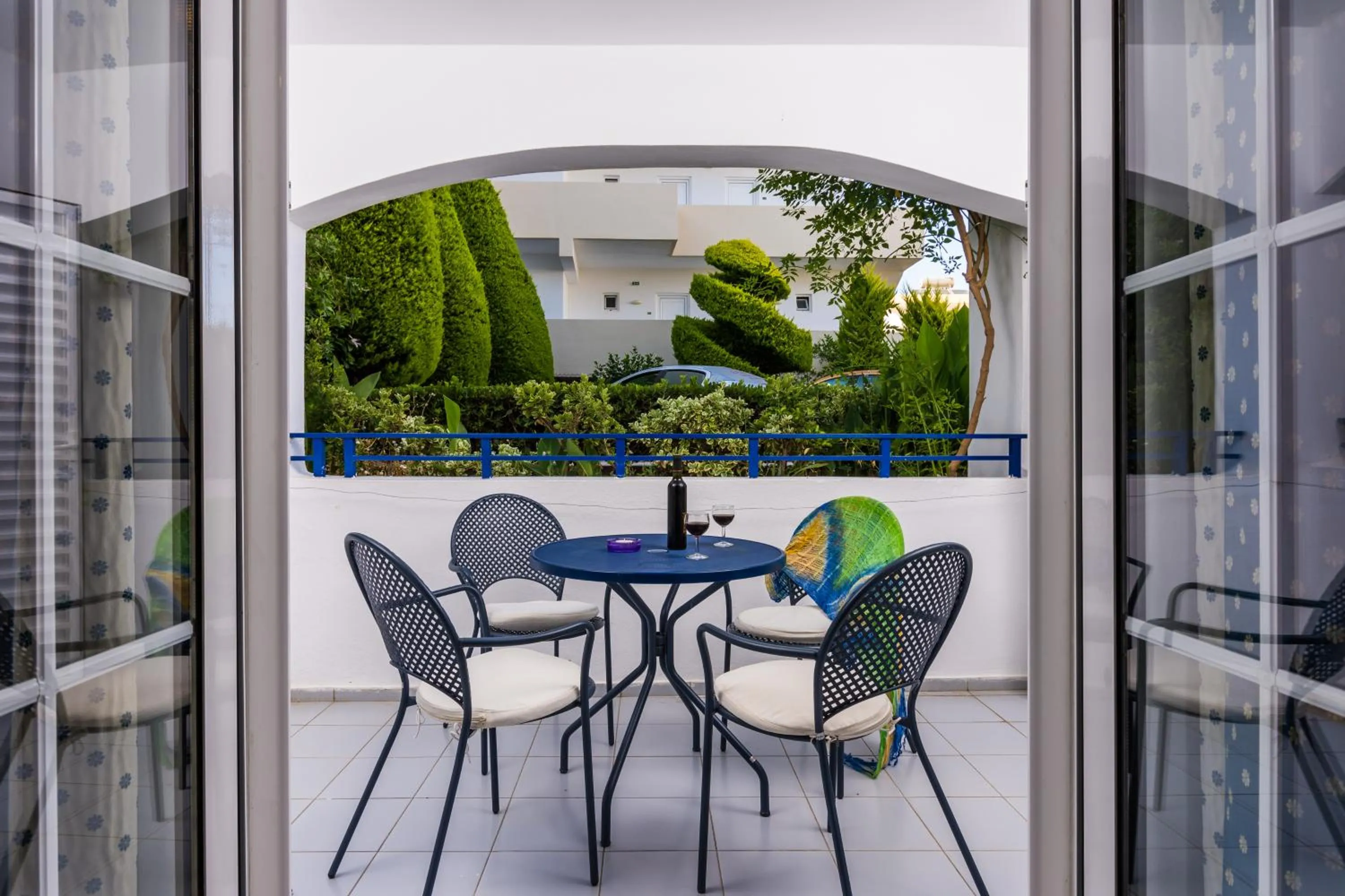 Balcony/Terrace in Evdokia Suites