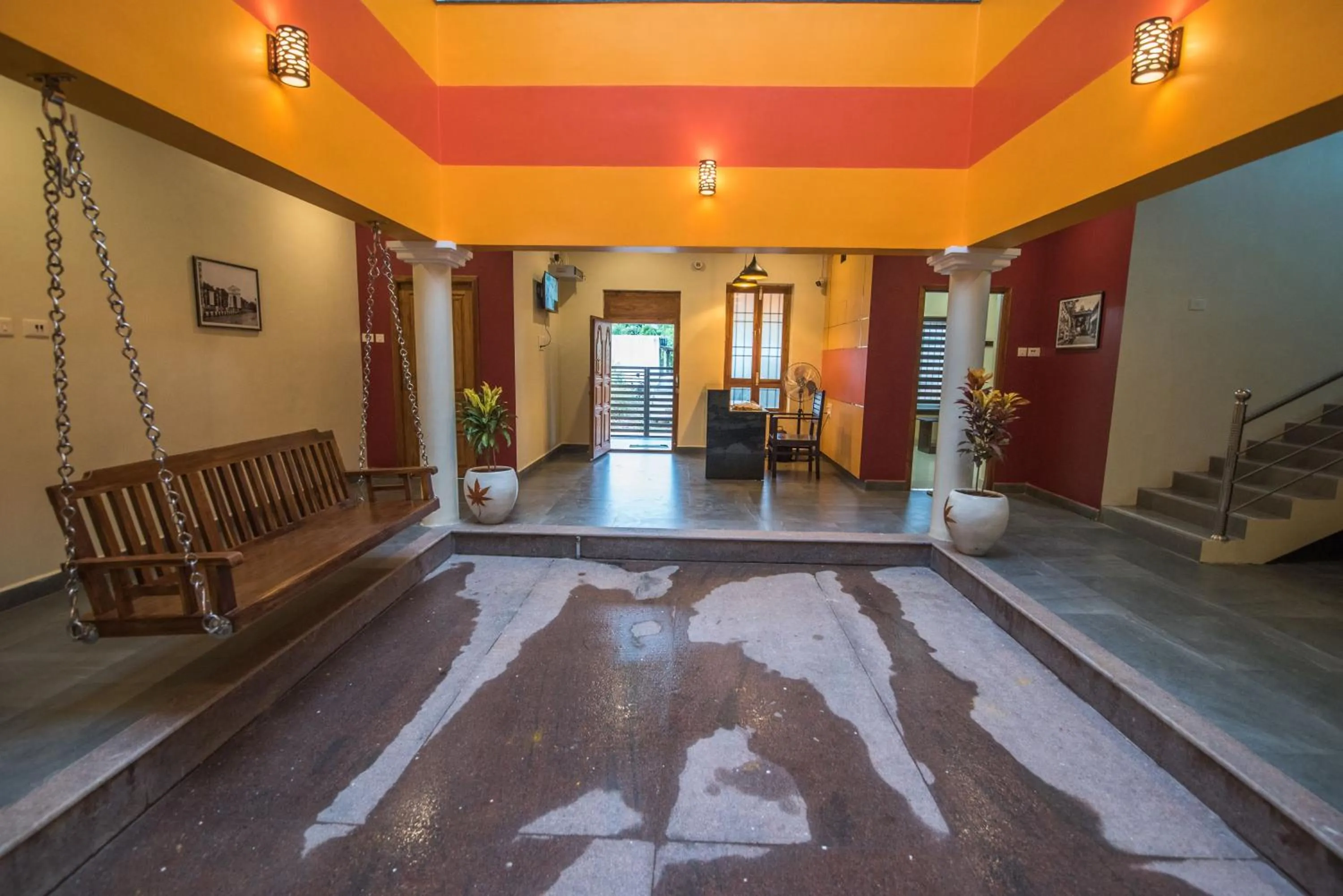 Facade/entrance in Saffron Vilva