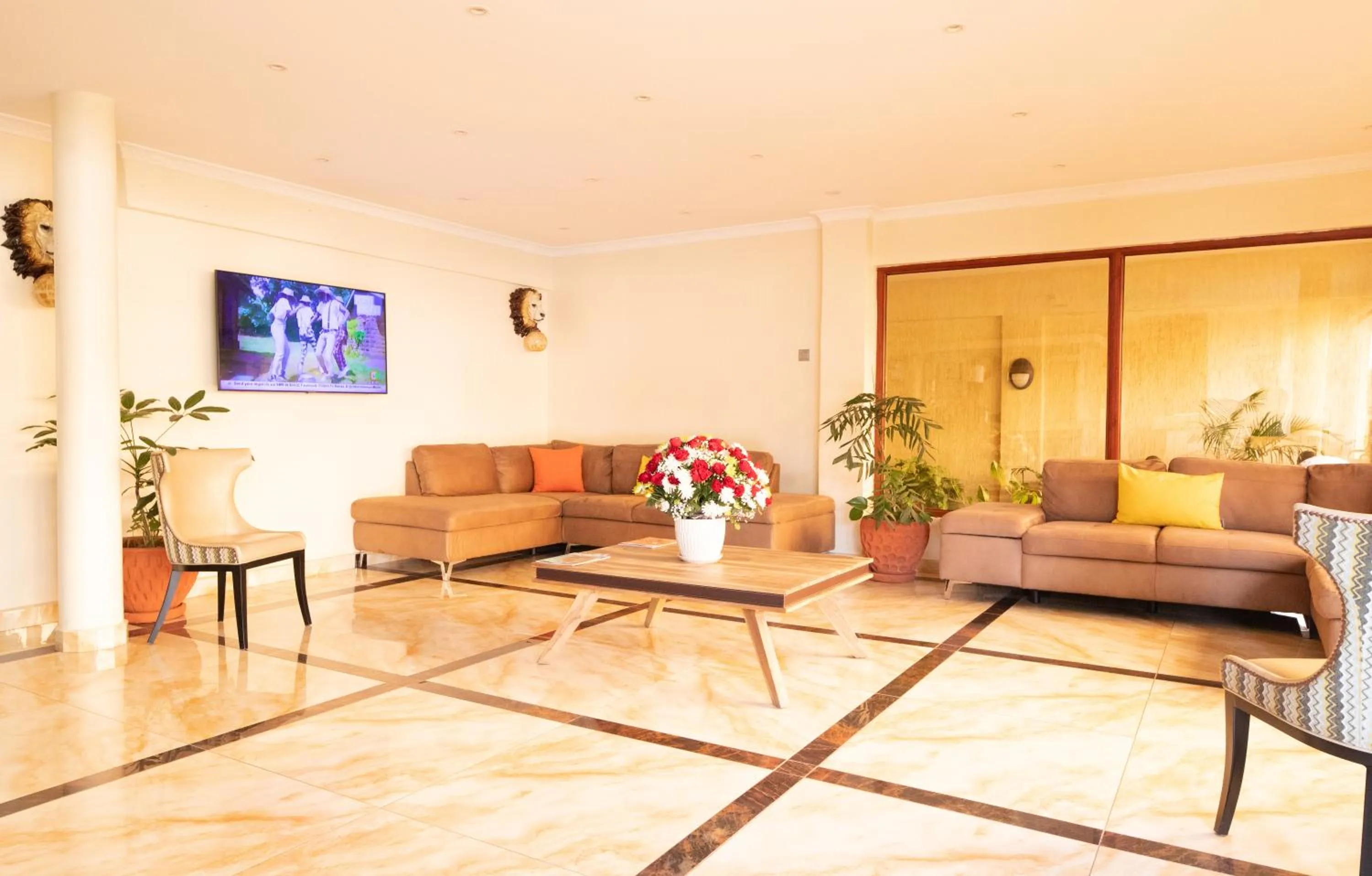 Lobby or reception in West Lerruat Hotel