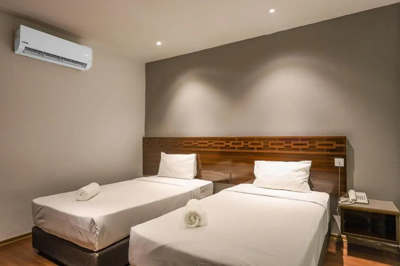 Superior Twin Room in Q Collection Macalister formerly known as Apple Hotel Penang Superior Twin Room in Q Collection Macalister formerly known as Apple Hotel Penang