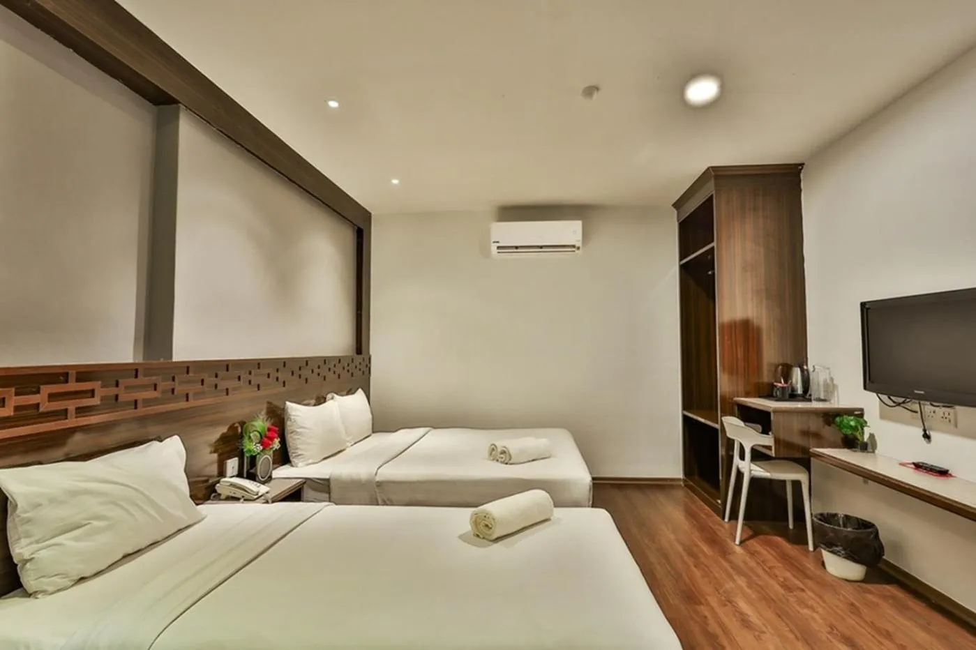 Bed in Q Collection Macalister formerly known as Apple Hotel Penang