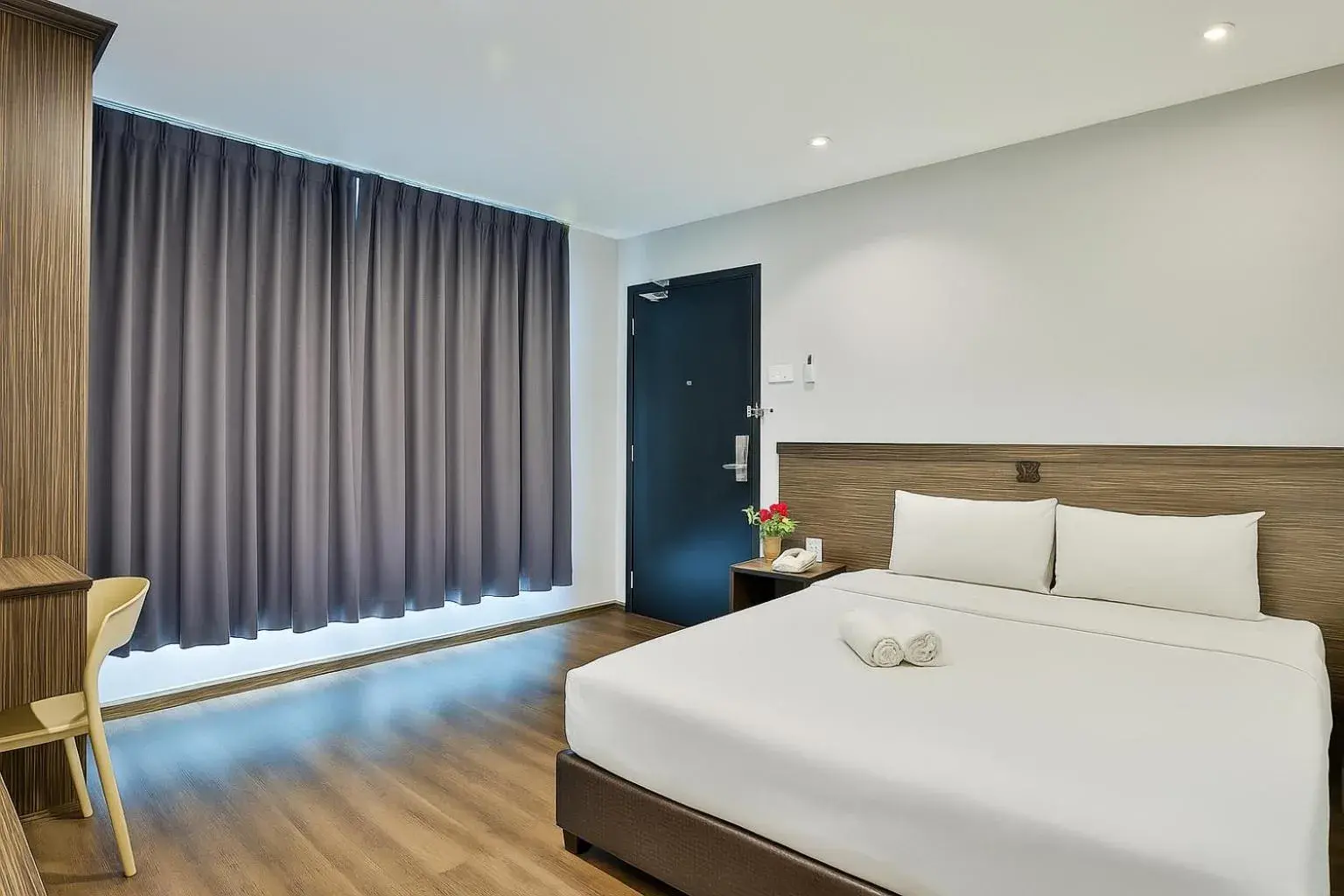 Bed in Q Collection Macalister formerly known as Apple Hotel Penang Bed in Q Collection Macalister formerly known as Apple Hotel Penang