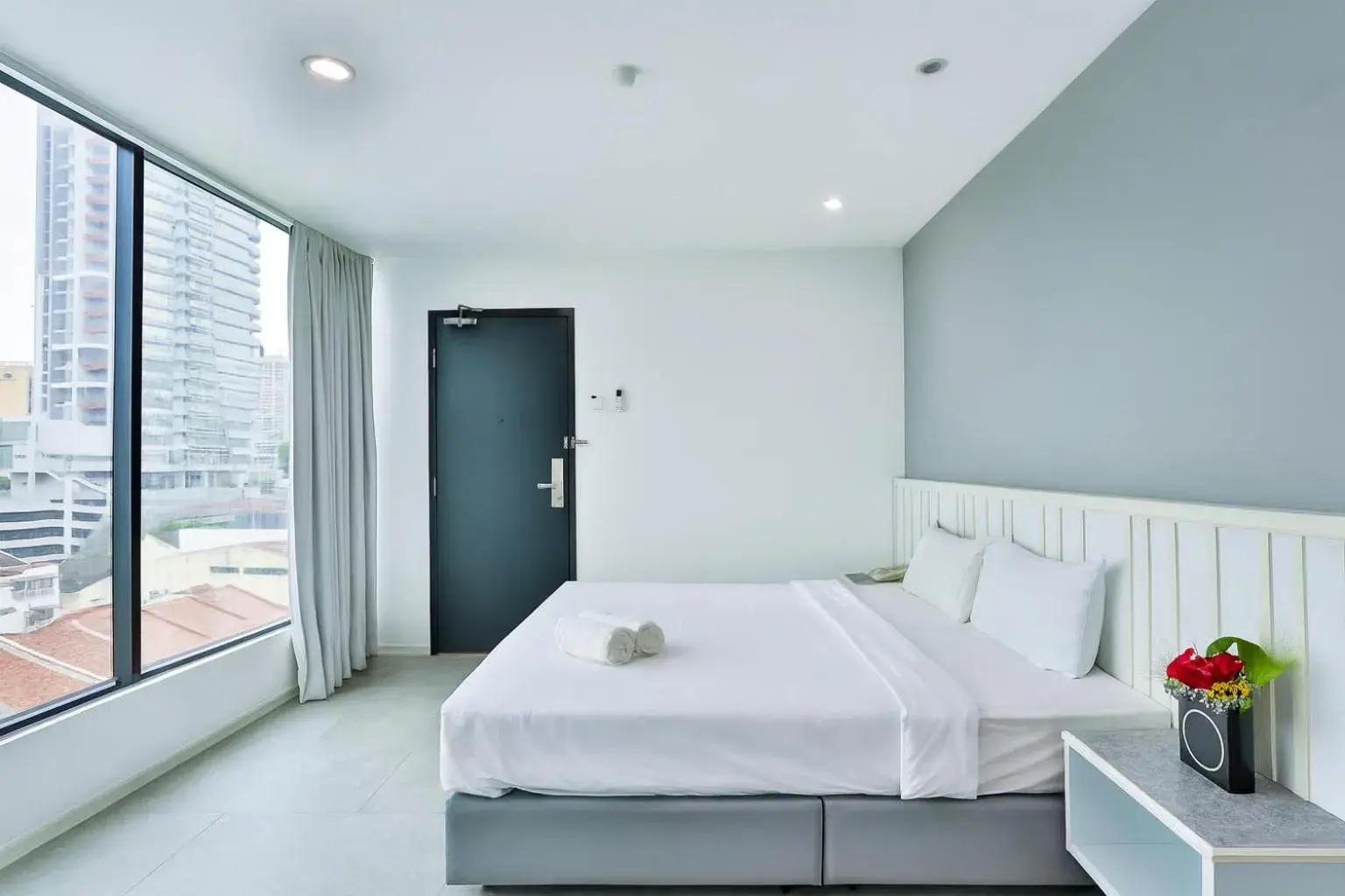 Bed in Q Collection Macalister formerly known as Apple Hotel Penang Bed in Q Collection Macalister formerly known as Apple Hotel Penang