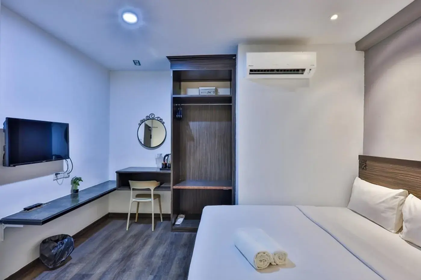 Bed in Q Collection Macalister formerly known as Apple Hotel Penang Bed in Q Collection Macalister formerly known as Apple Hotel Penang