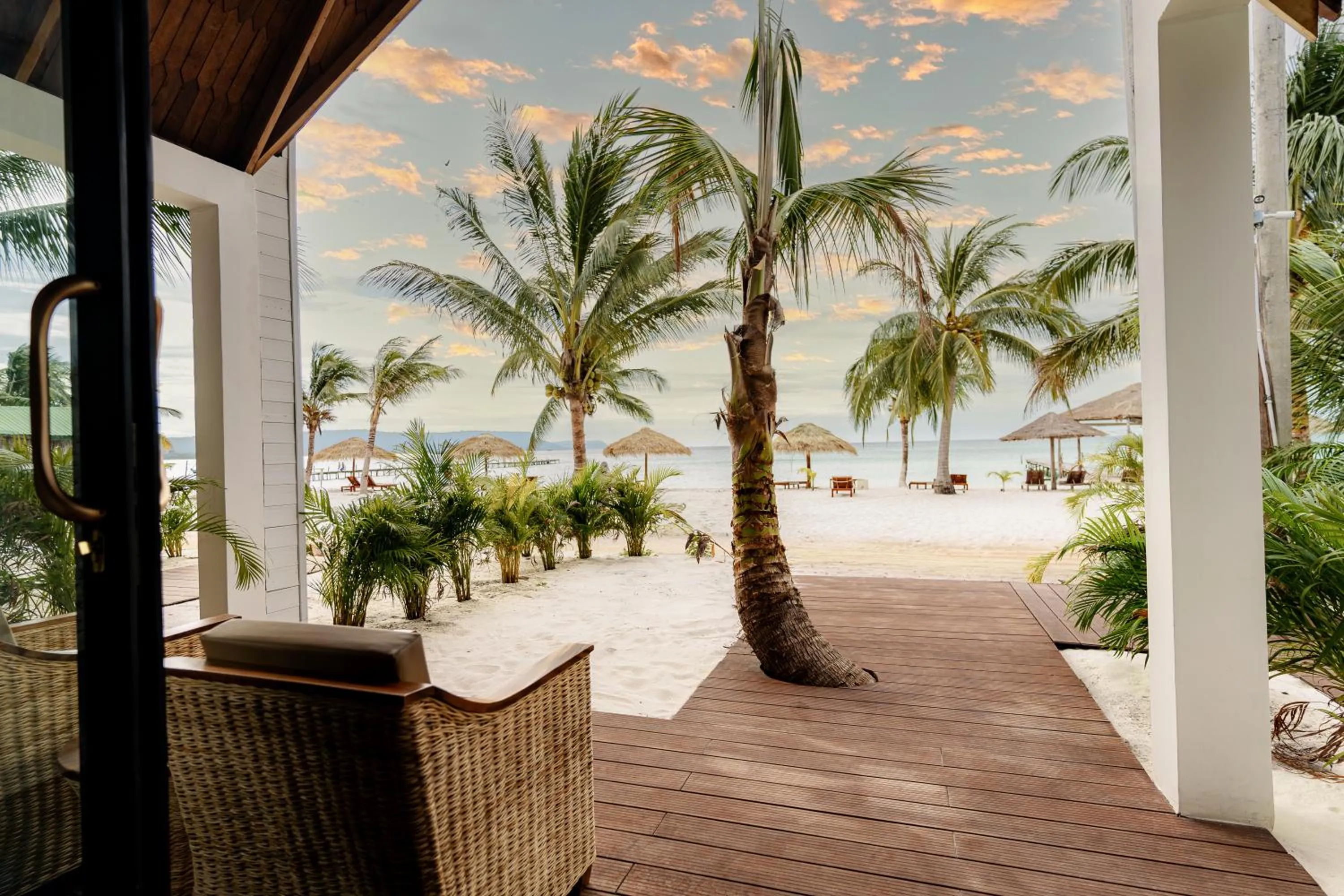 Natural landscape in Golden Beach Resort