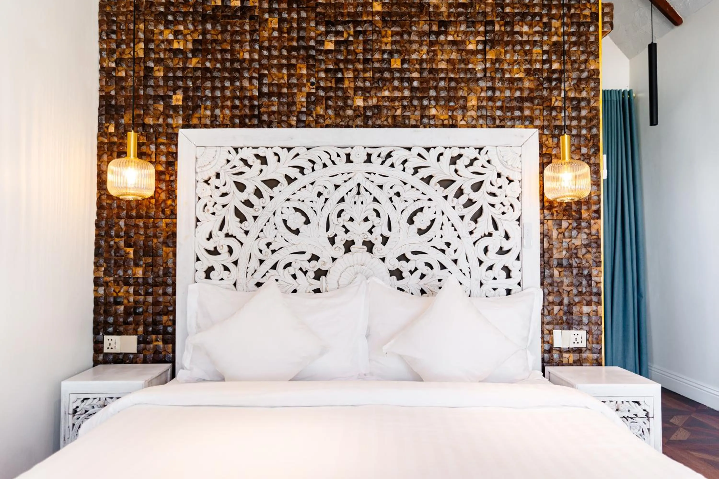 Bed in Golden Beach Resort