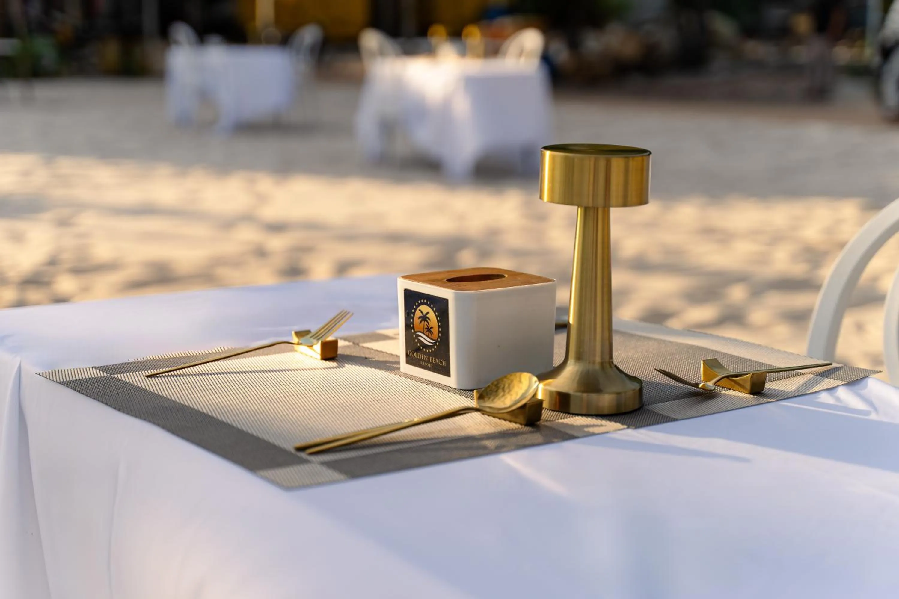 Food and drinks in Golden Beach Resort