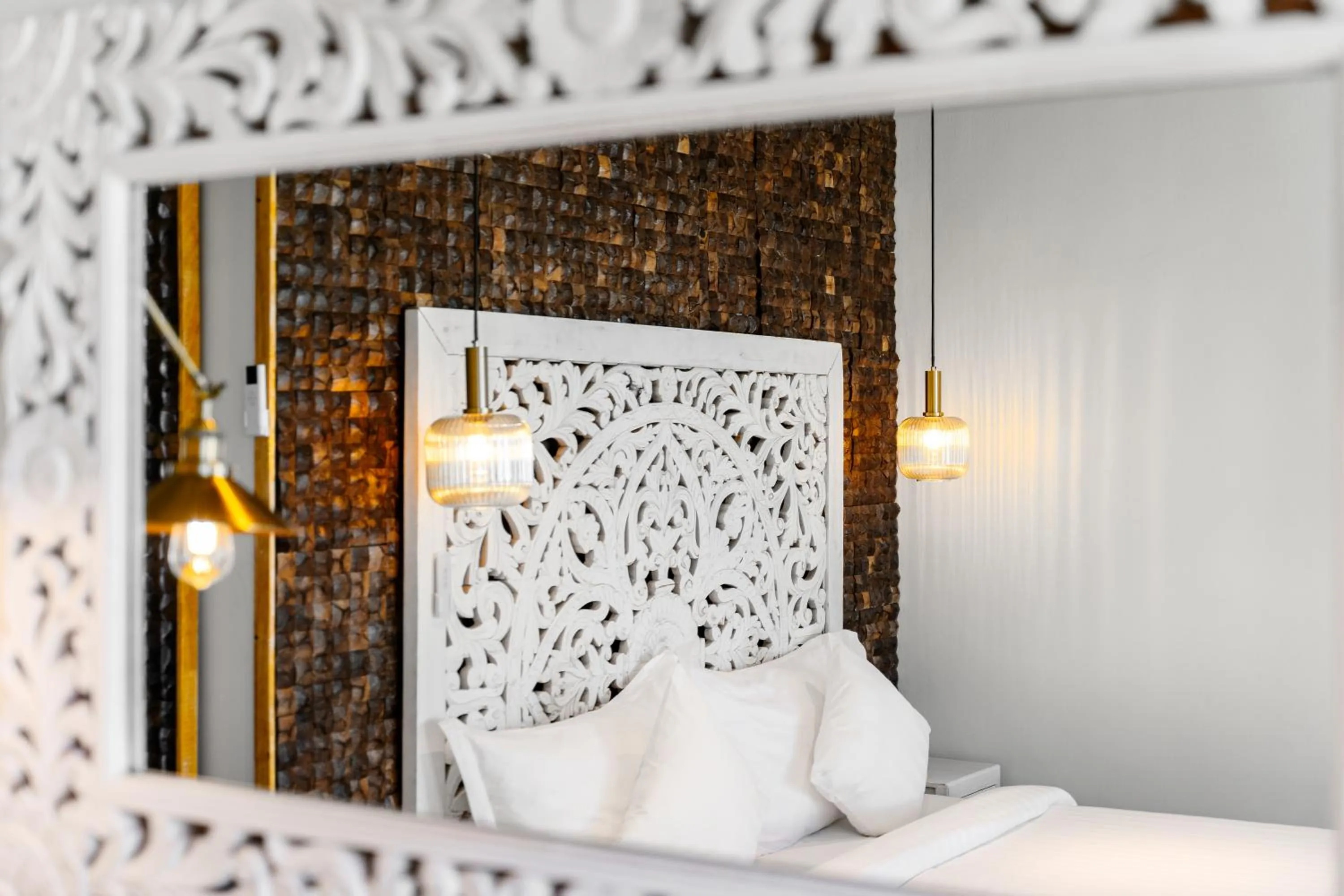 Bed in Golden Beach Resort