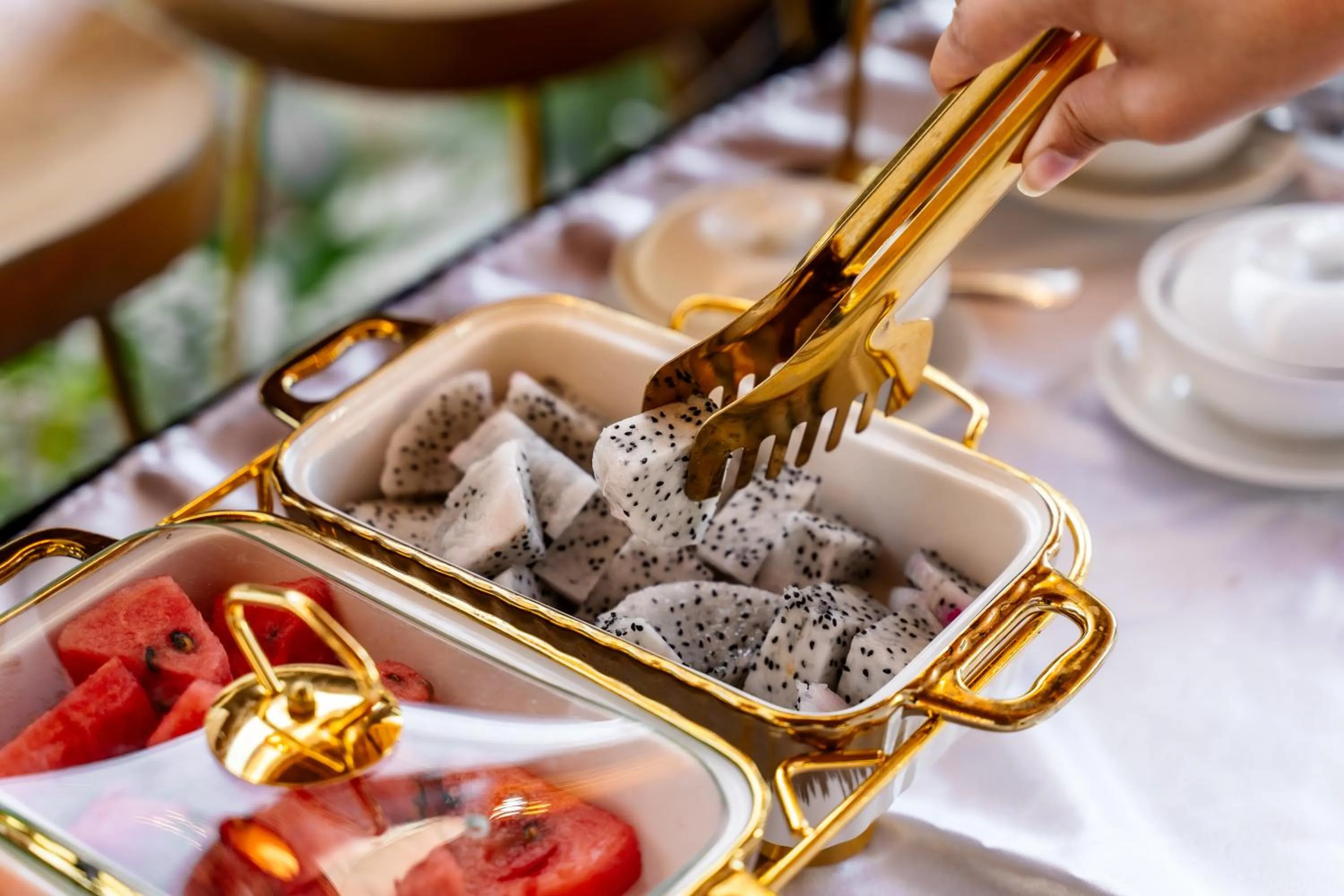 Food and drinks in Golden Beach Resort