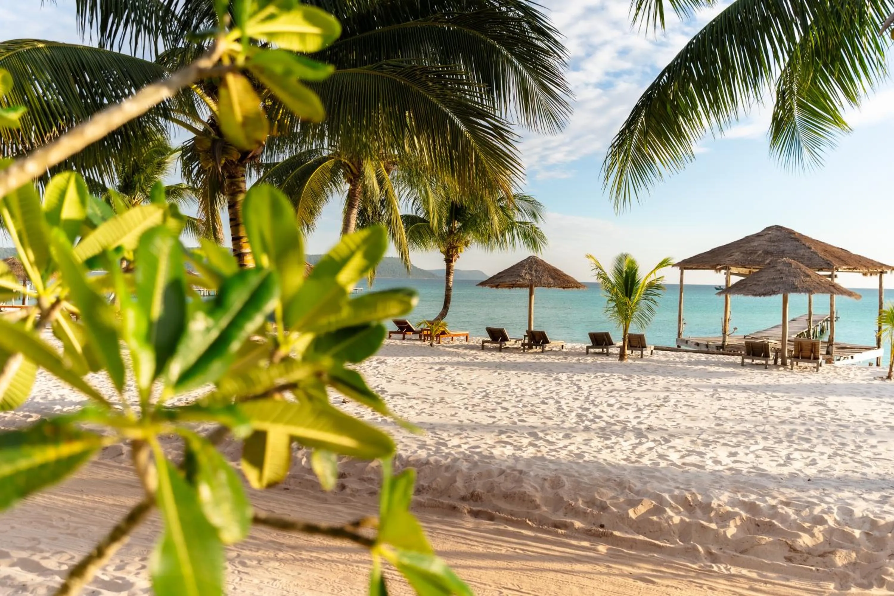 Natural landscape in Golden Beach Resort