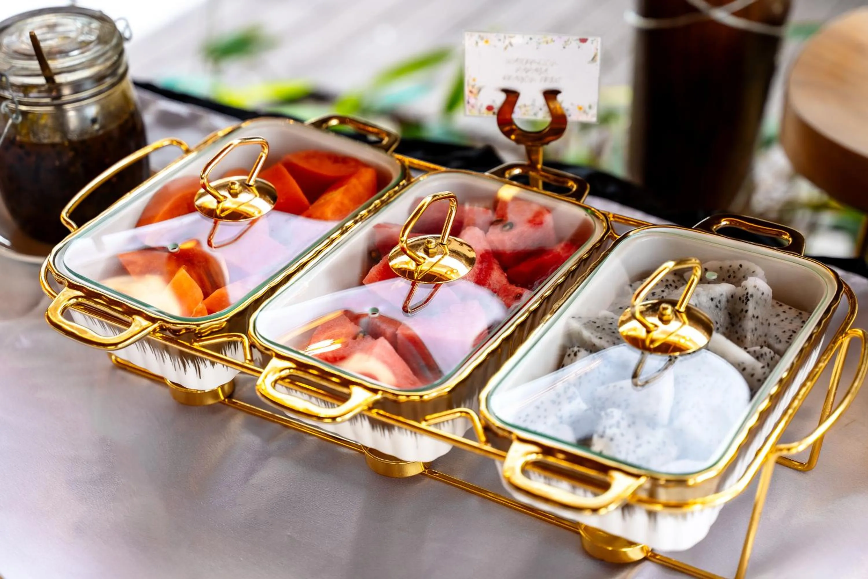 Food and drinks in Golden Beach Resort