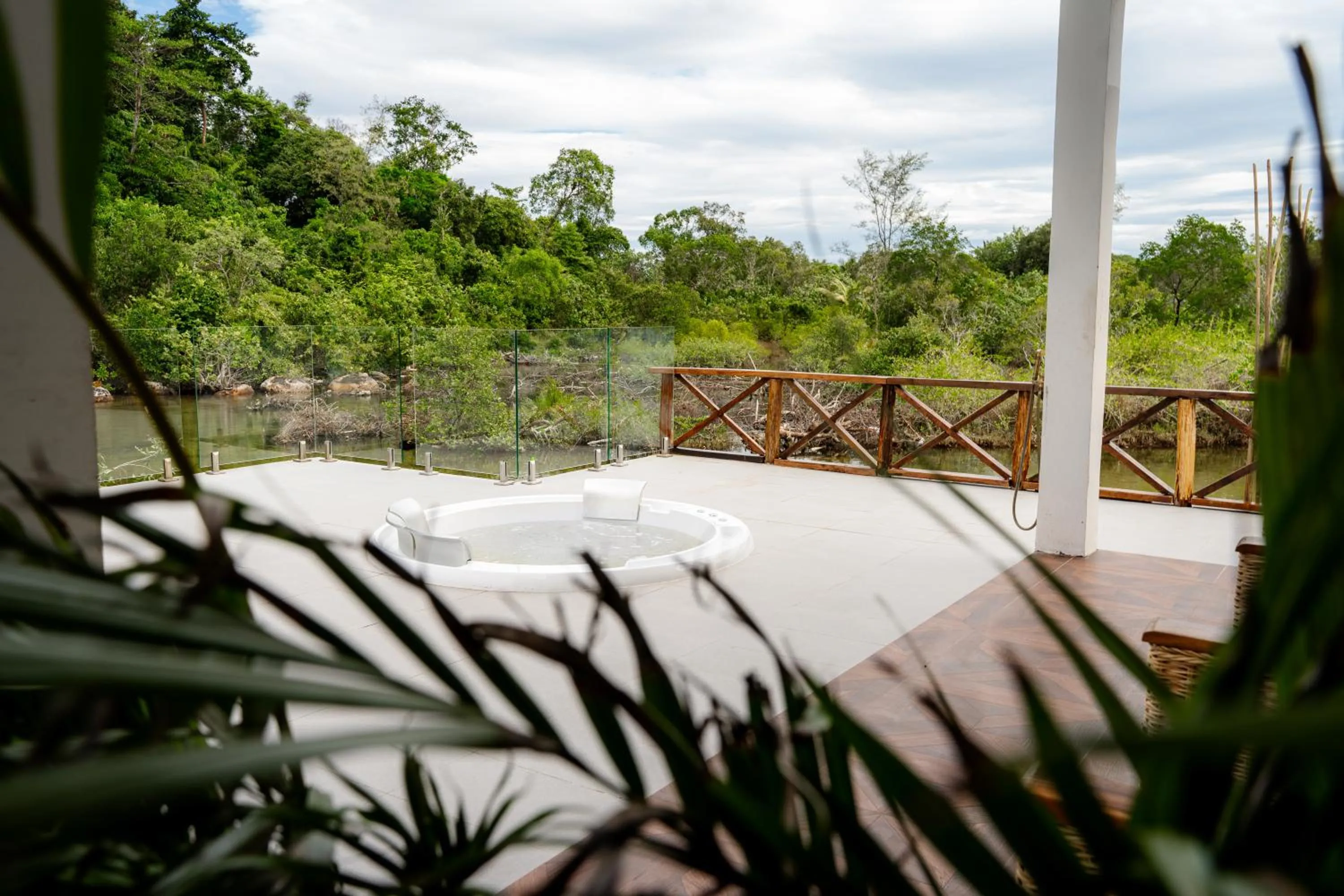 Garden view in Golden Beach Resort