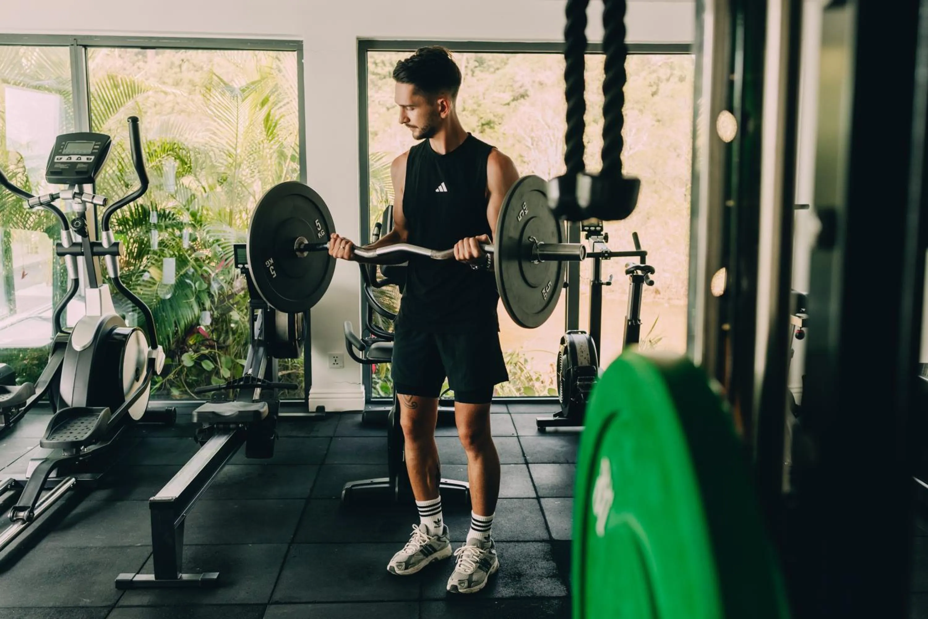 Fitness centre/facilities in Golden Beach Resort