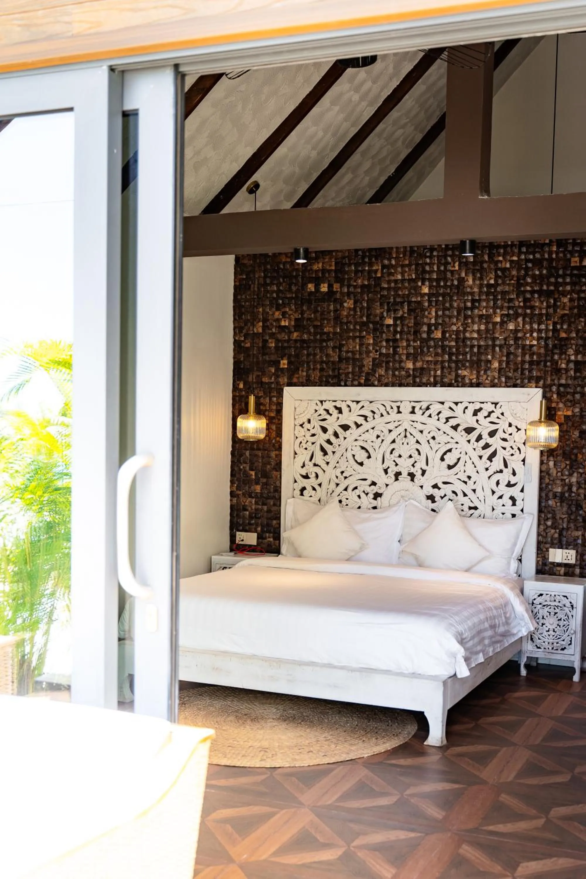 Bed in Golden Beach Resort