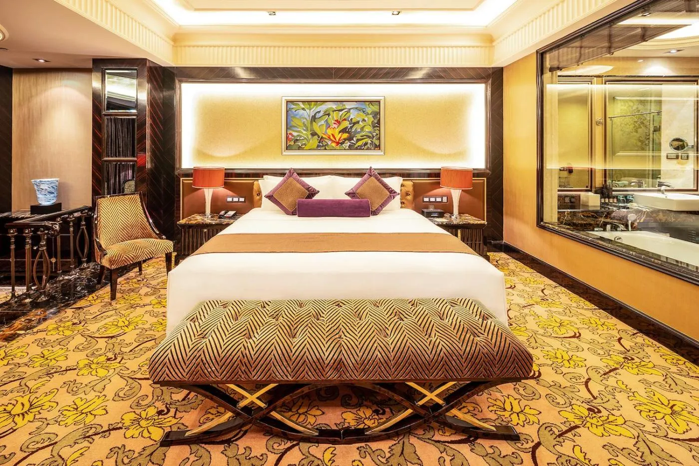 Bed in Howard Johnson Agile Plaza Chengdu