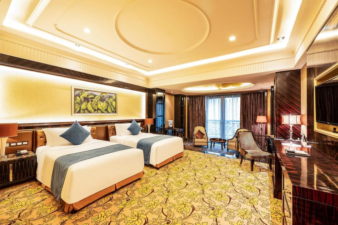 Bed in Howard Johnson Agile Plaza Chengdu