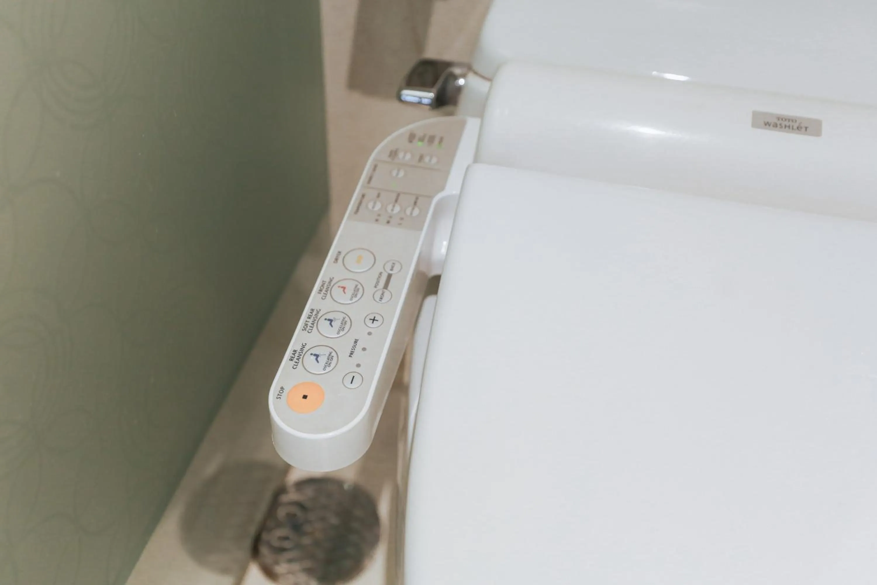 Toilet in Balcony Seaside Sriracha Hotel & Serviced Apartments