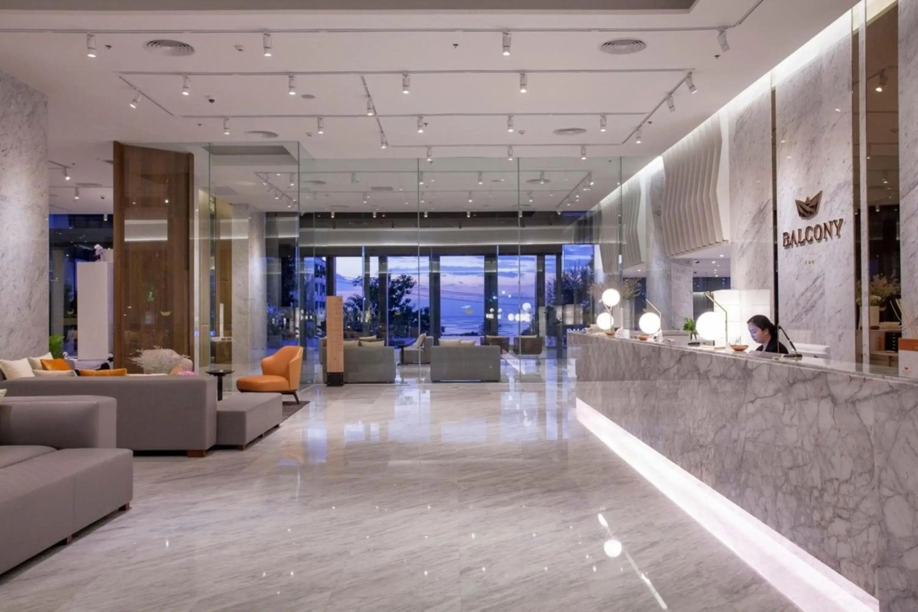 Lobby or reception in Balcony Seaside Sriracha Hotel & Serviced Apartments Lobby or reception in Balcony Seaside Sriracha Hotel & Serviced Apartments