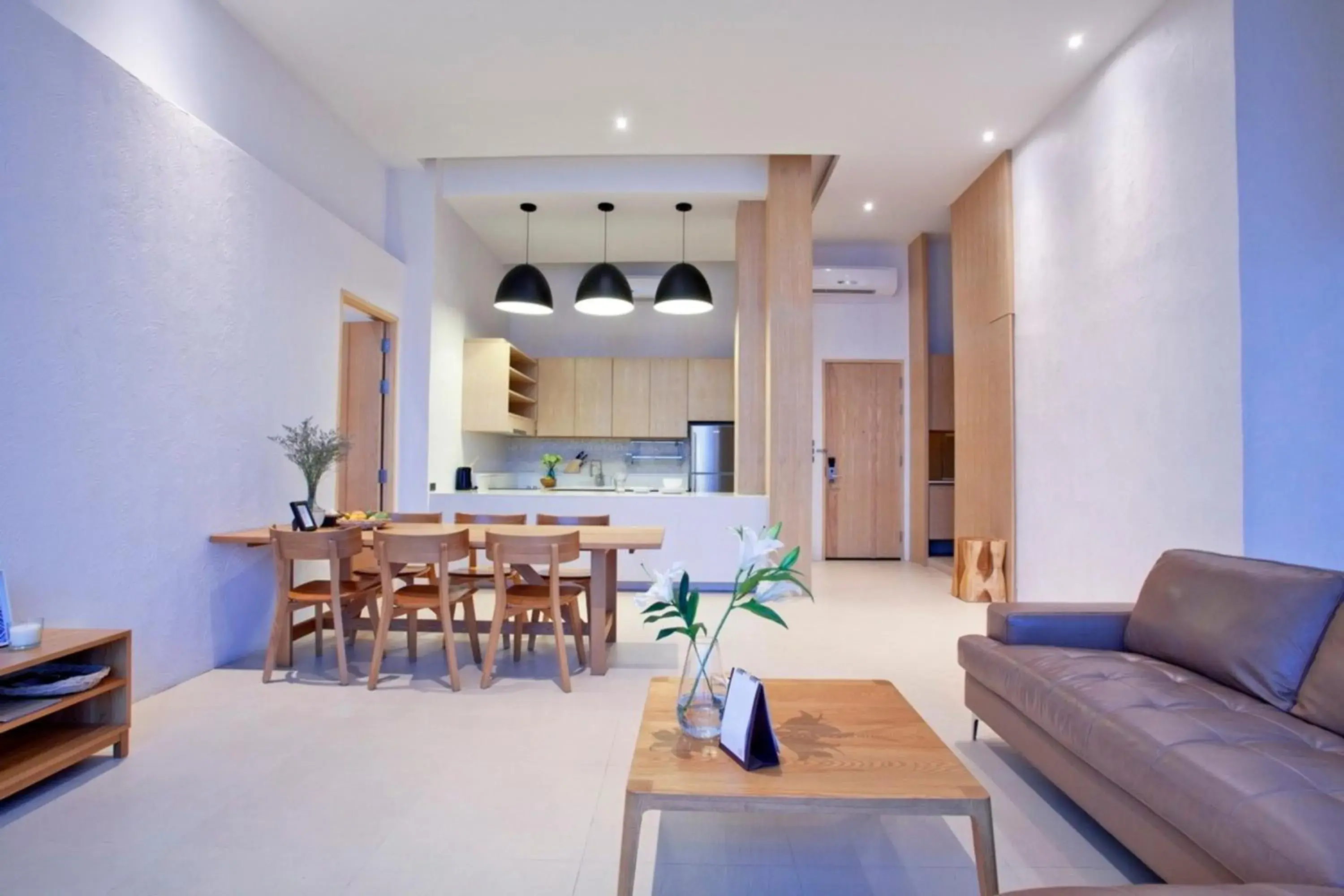 Living room in Balcony Seaside Sriracha Hotel & Serviced Apartments Living room in Balcony Seaside Sriracha Hotel & Serviced Apartments