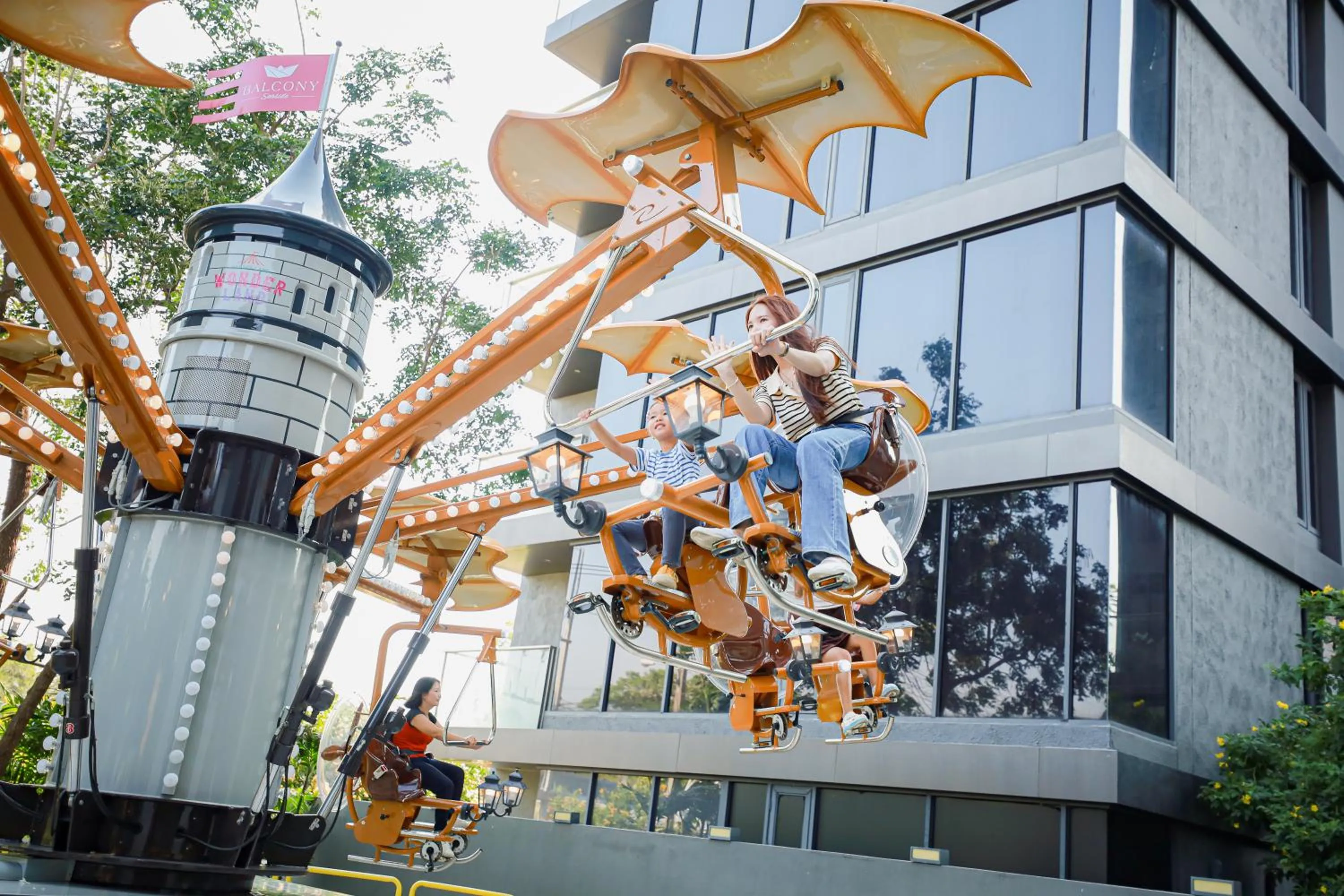 Children play ground in Balcony Seaside Sriracha Hotel & Serviced Apartments