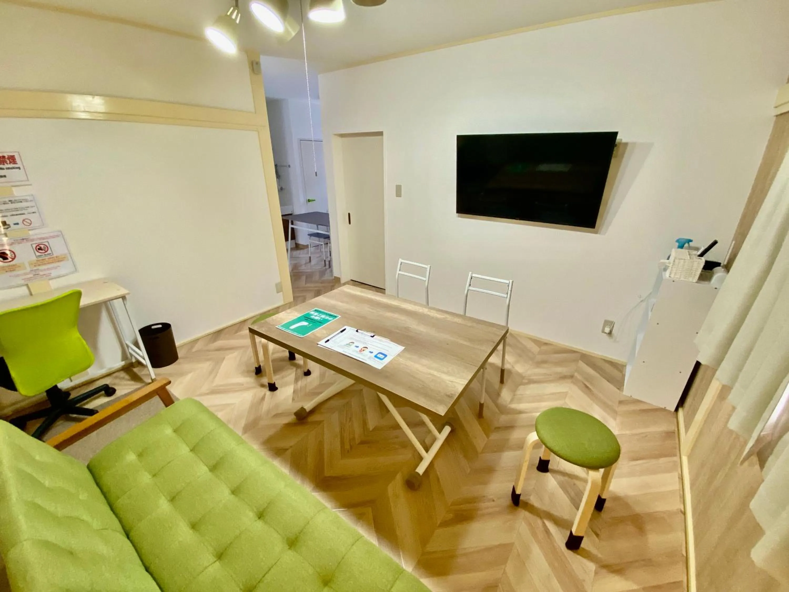 Living room in ARS HOTEL Utsunomiya フロア貸切