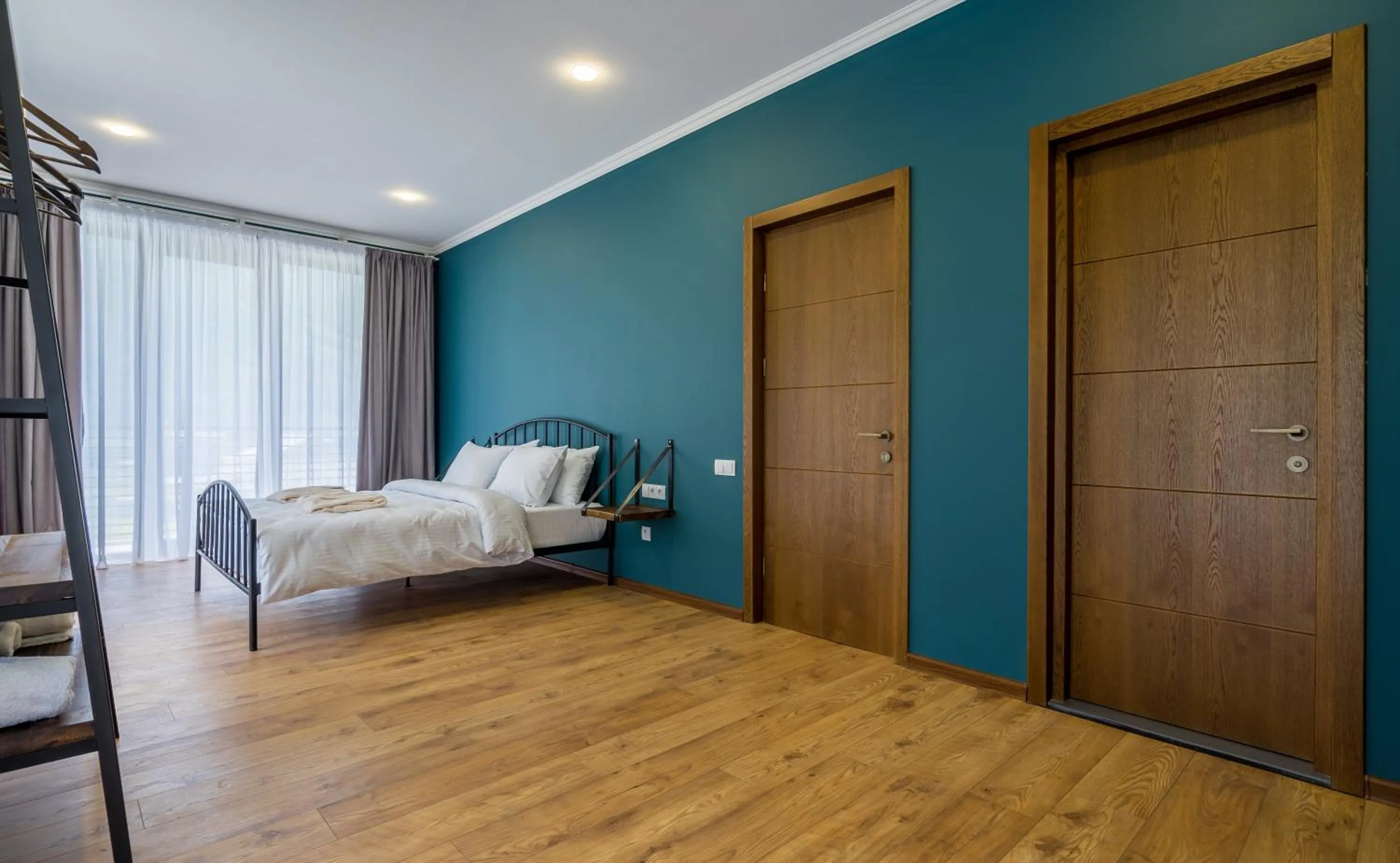 Bed in Hotel Darchi Kazbegi