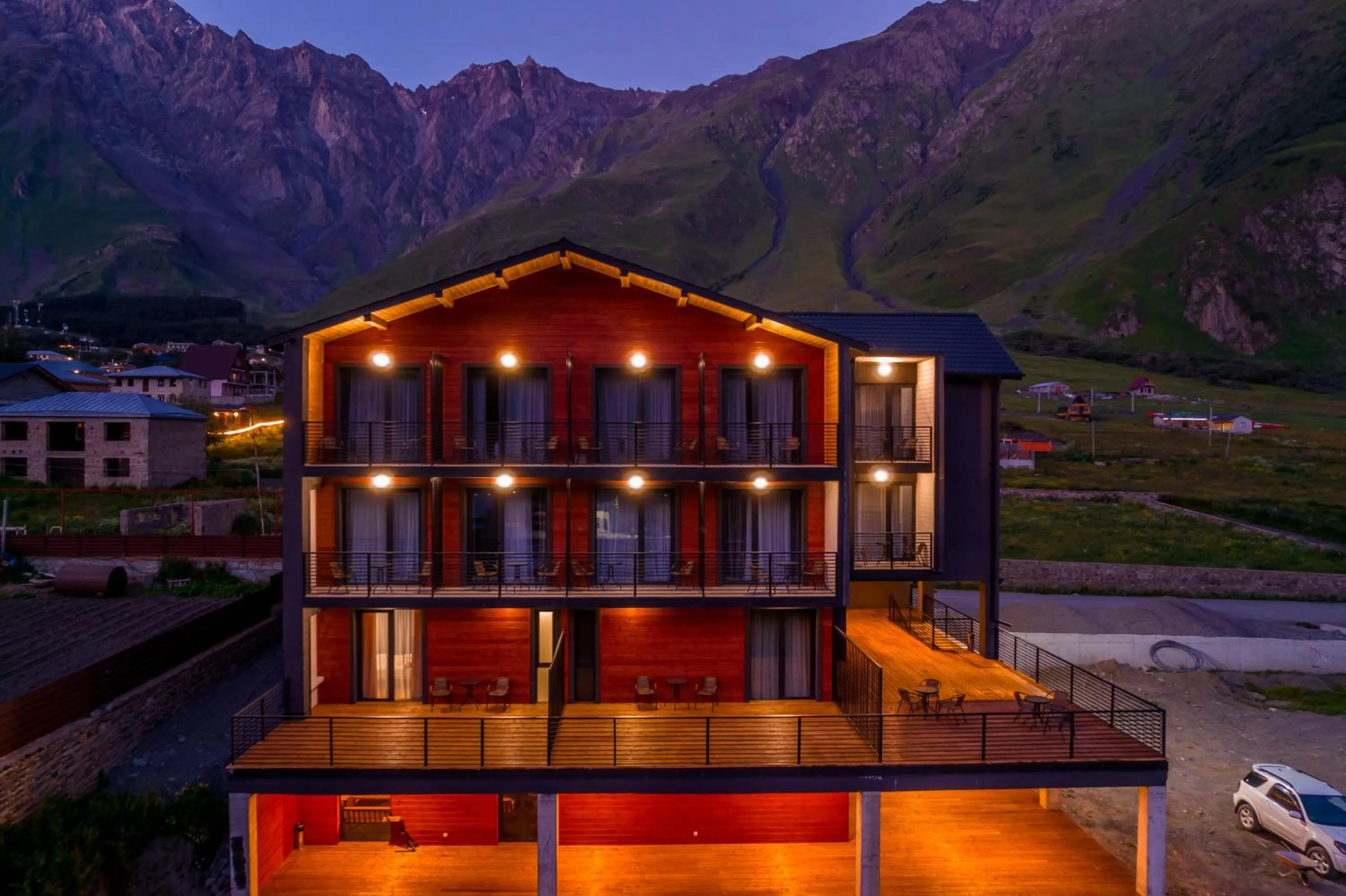 Property building in Hotel Darchi Kazbegi
