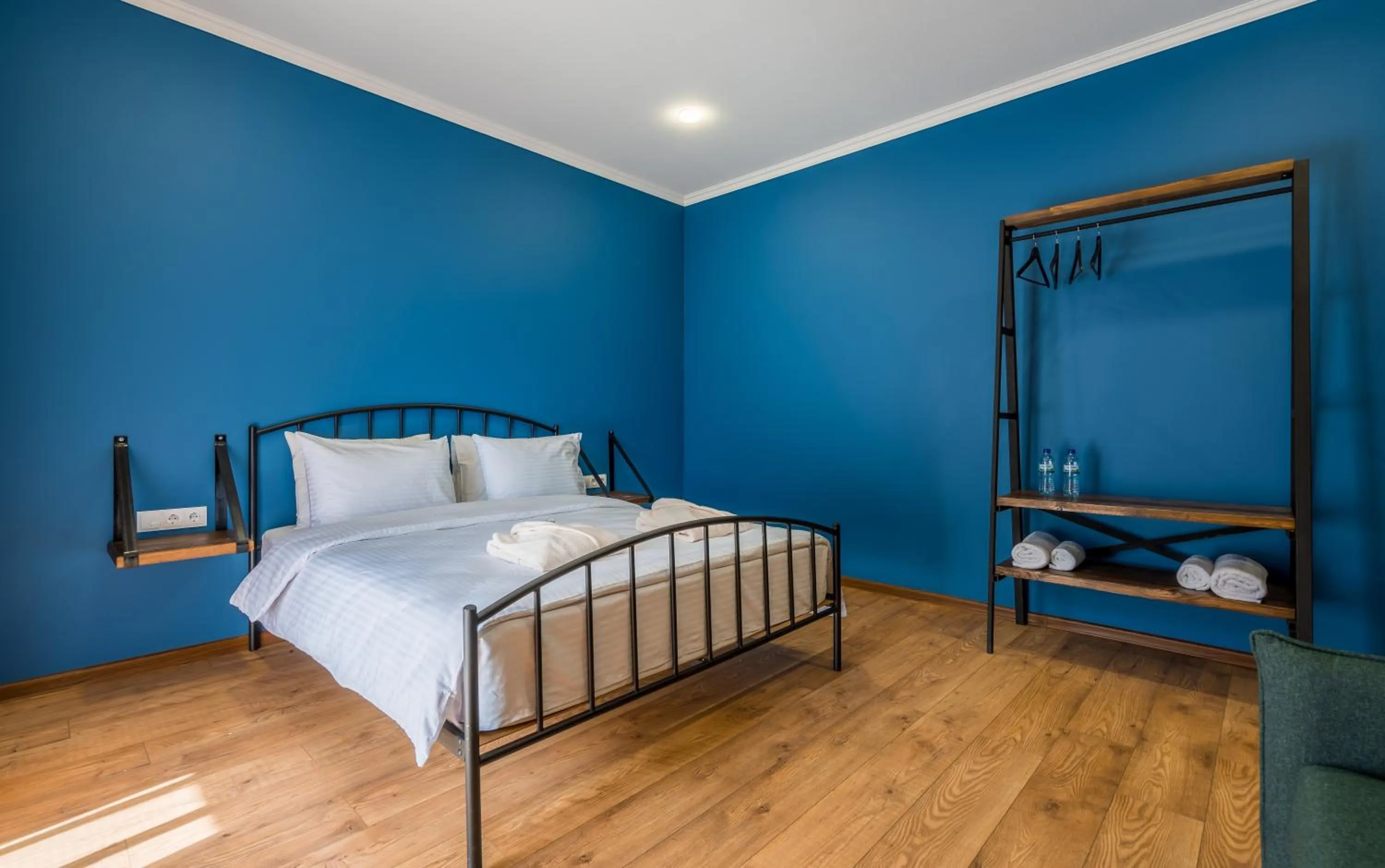 Bed in Hotel Darchi Kazbegi