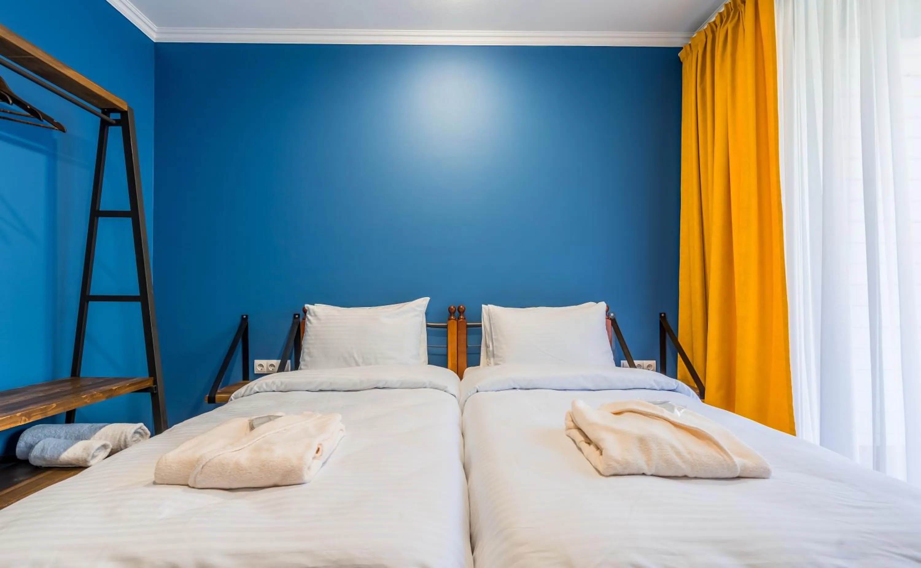 Bed in Hotel Darchi Kazbegi