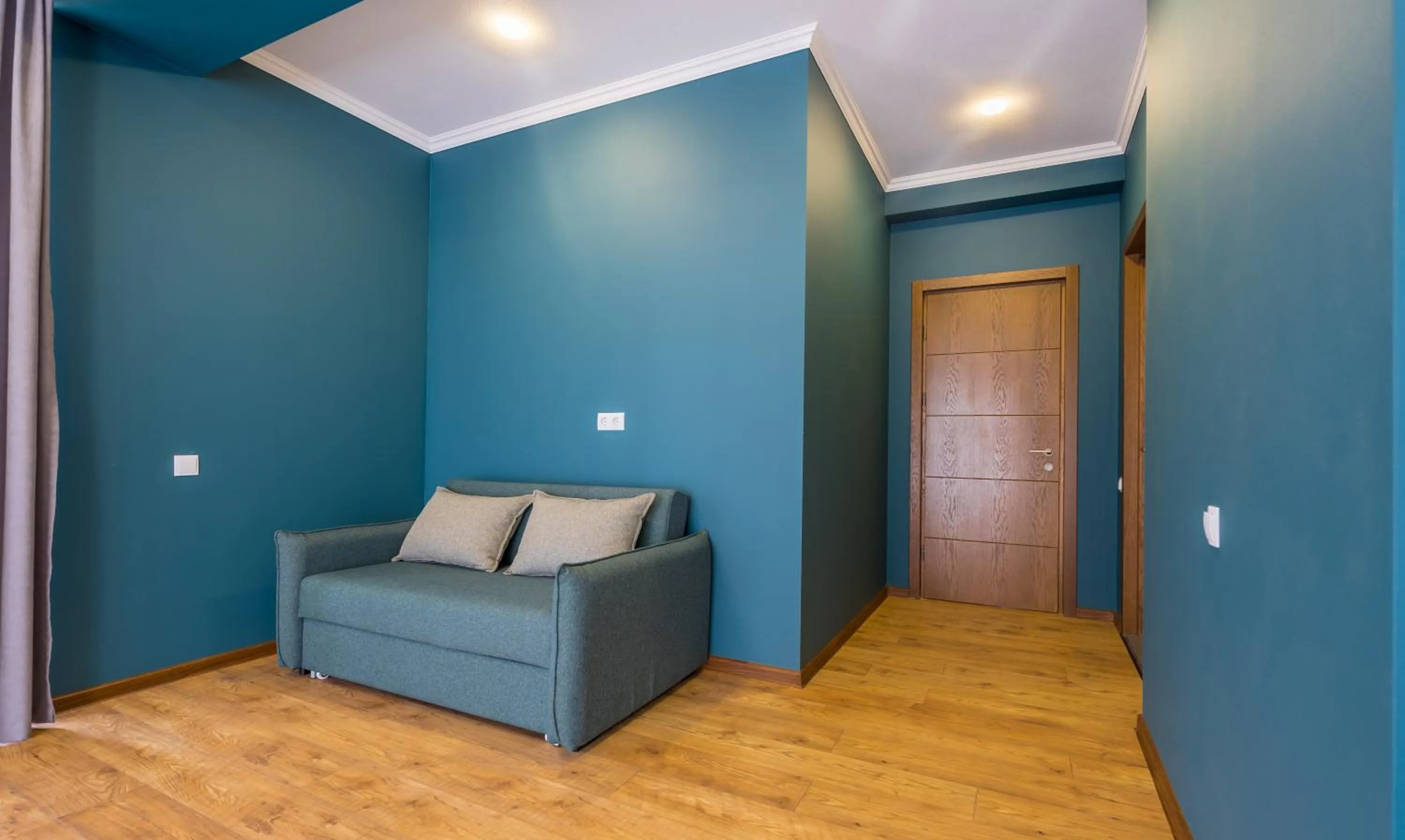 Seating area in Hotel Darchi Kazbegi