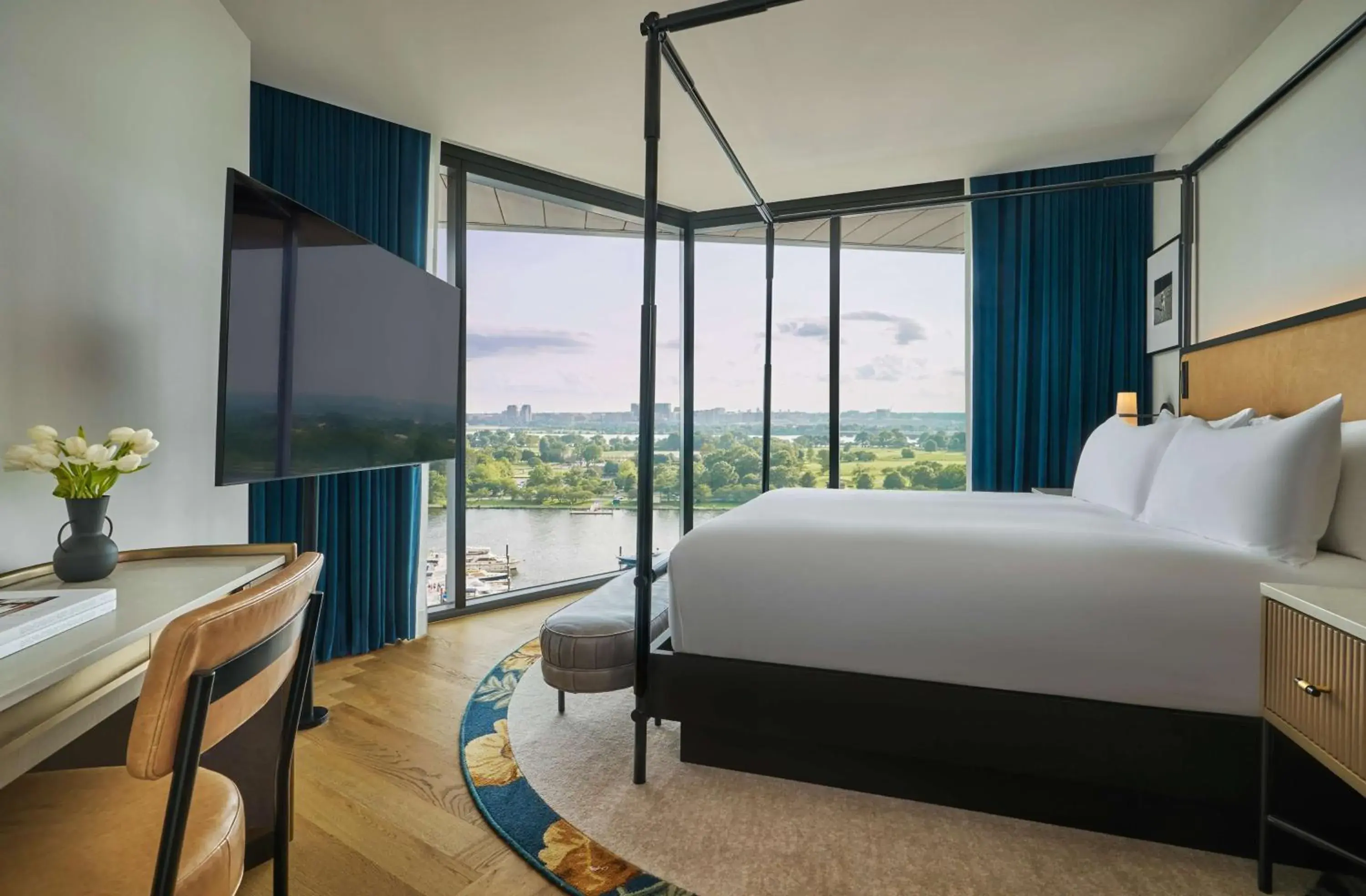 Photo of the whole room, Bed in Pendry Washington DC - The Wharf Photo of the whole room, Bed in Pendry Washington DC - The Wharf