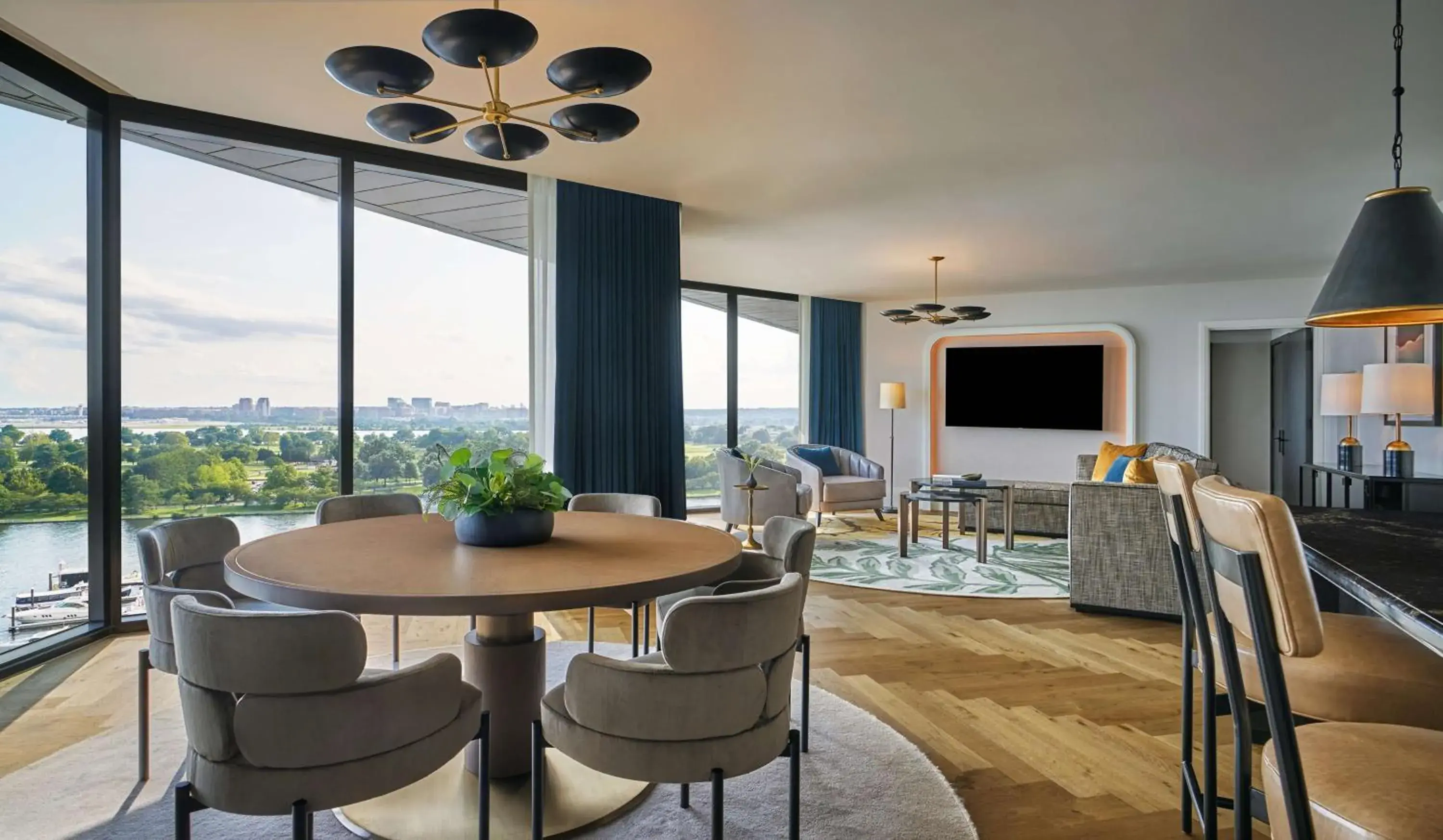 Living room in Pendry Washington DC - The Wharf Living room in Pendry Washington DC - The Wharf