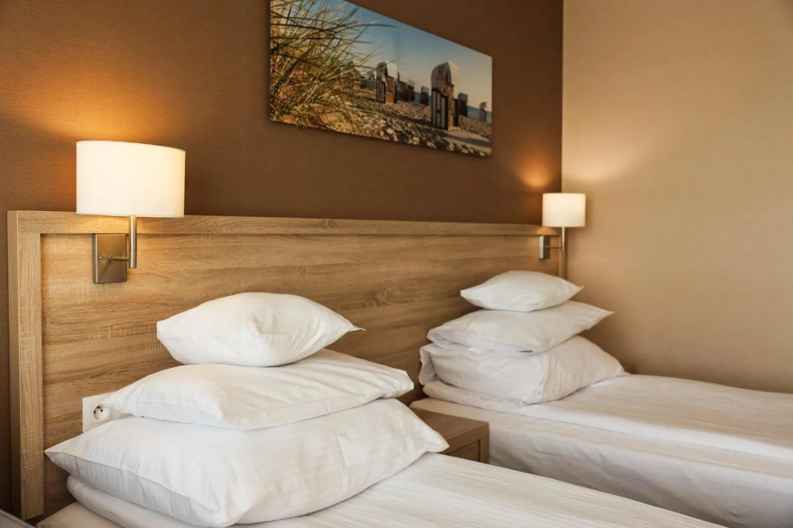 Bed in Tristan Hotel & SPA