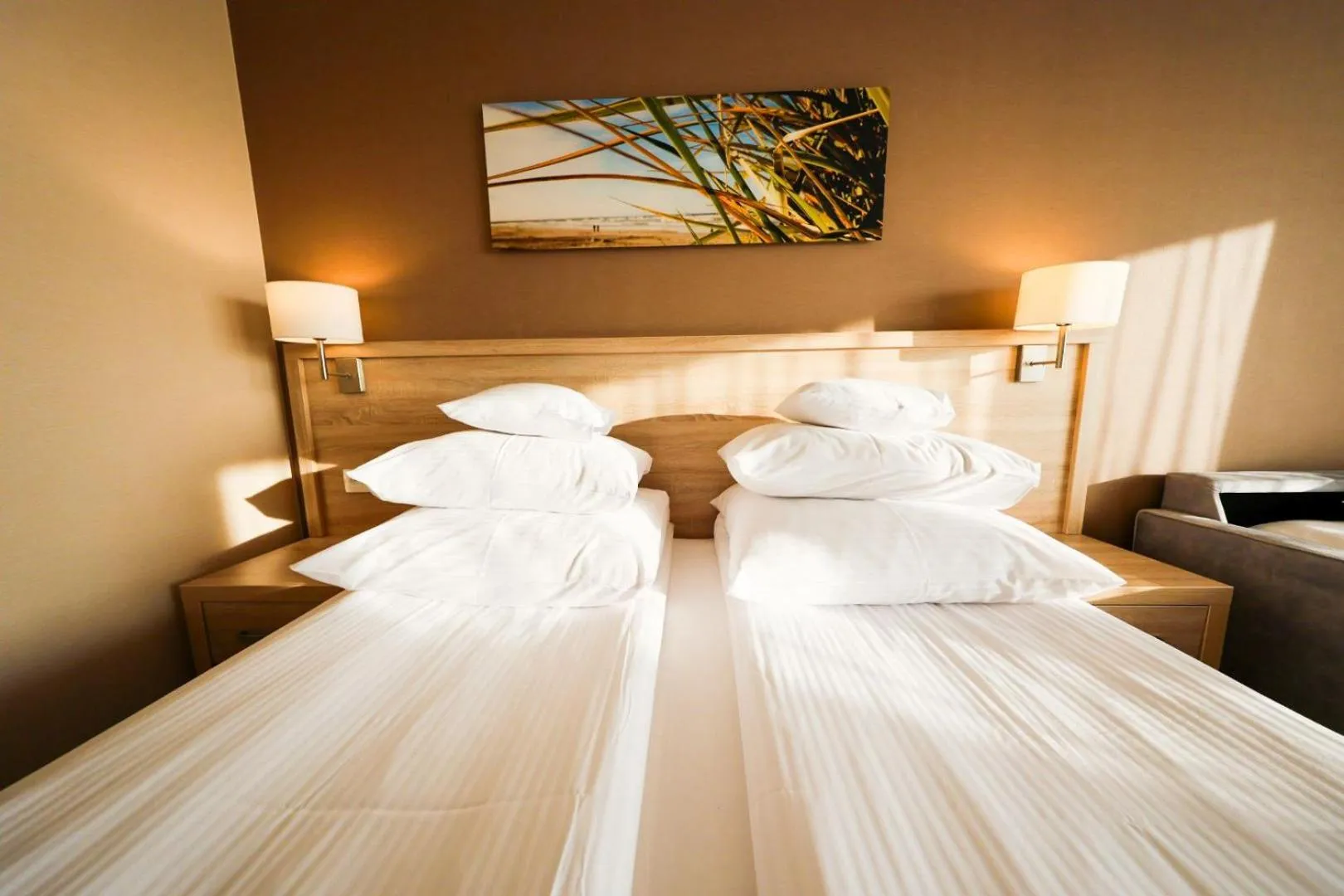 Bed in Tristan Hotel & SPA