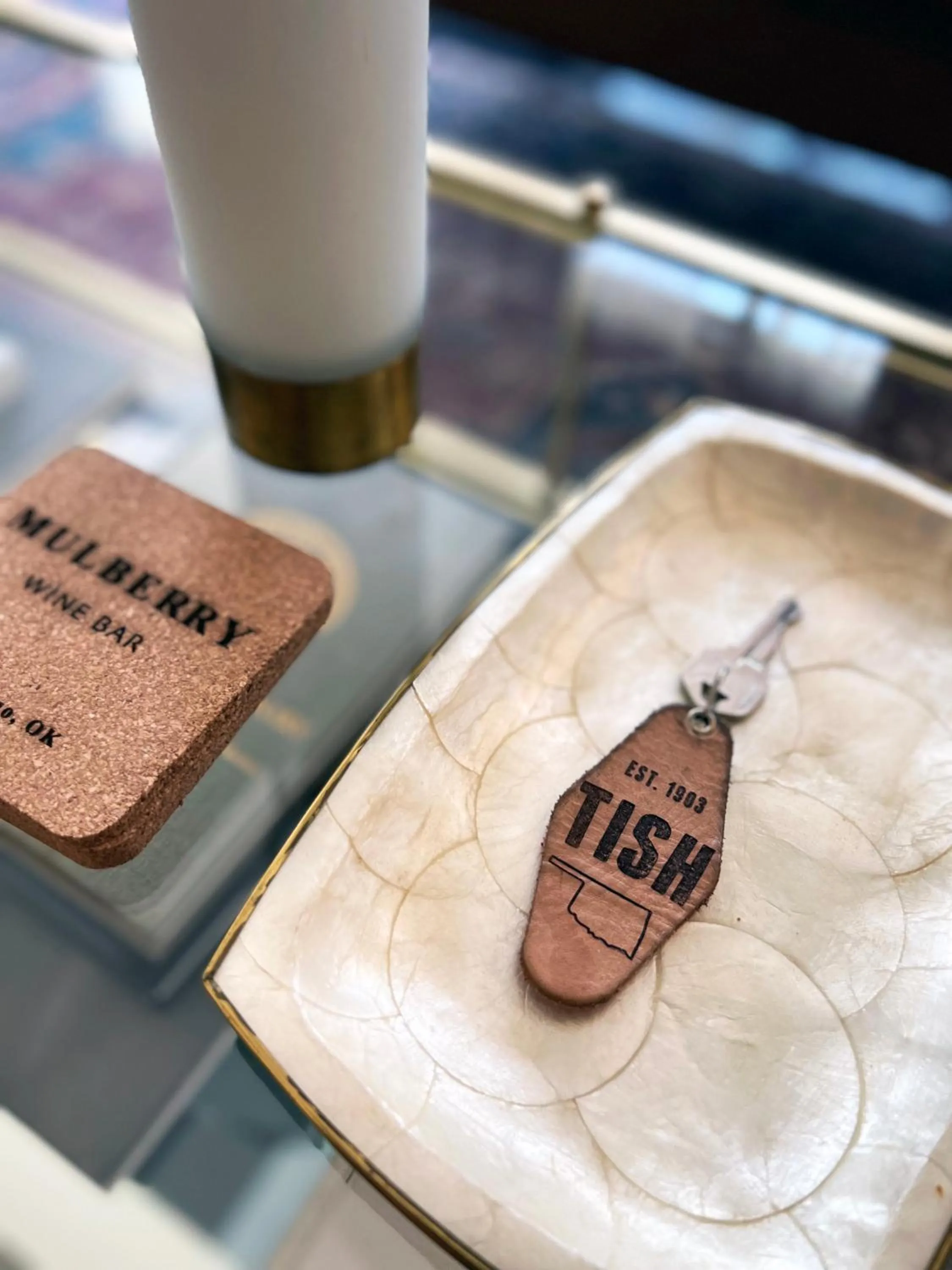 Decorative detail in Mulberry Inn