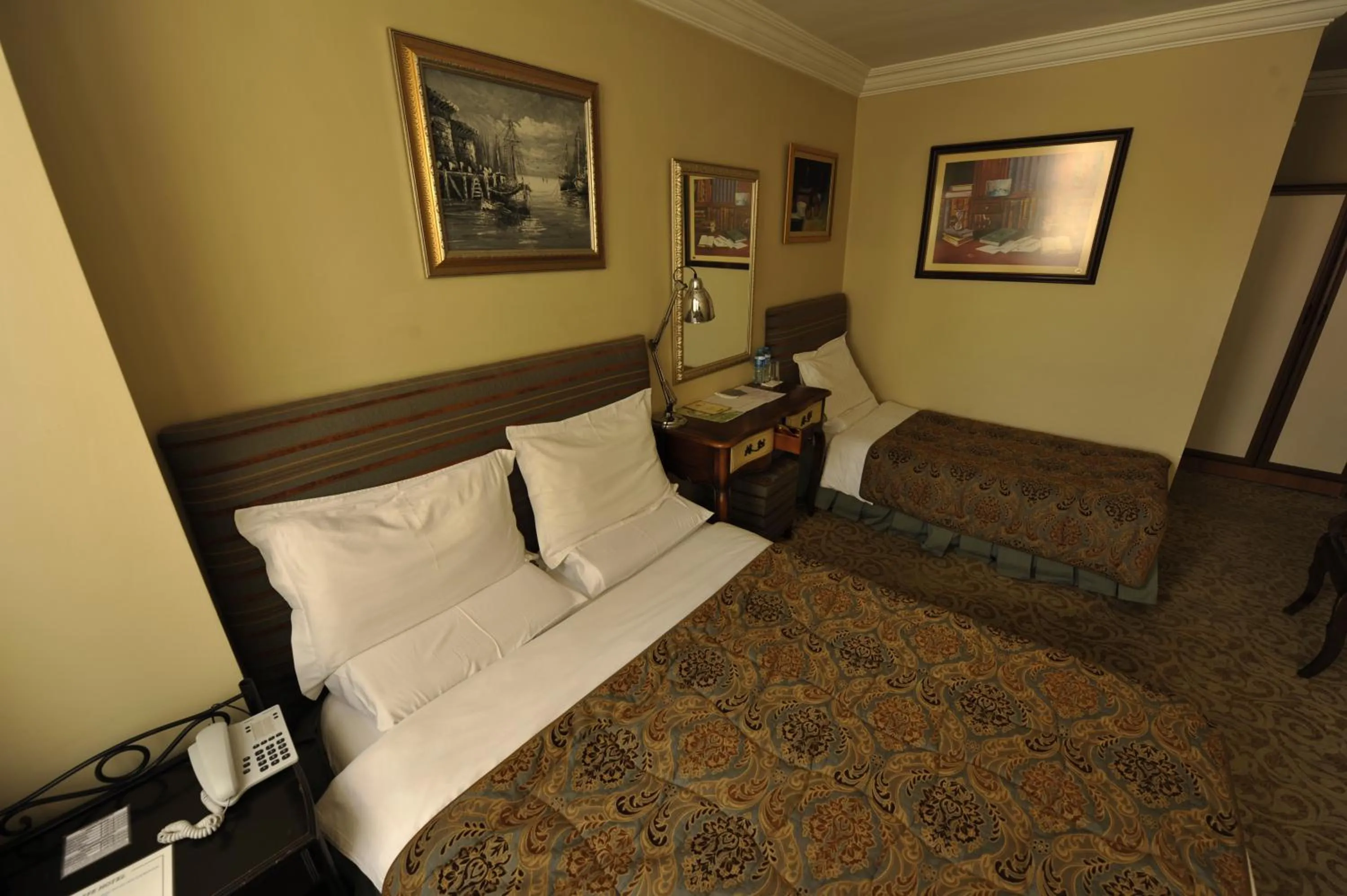 Photo of the whole room, Bed in Ak Efe Hotel EDİRNE