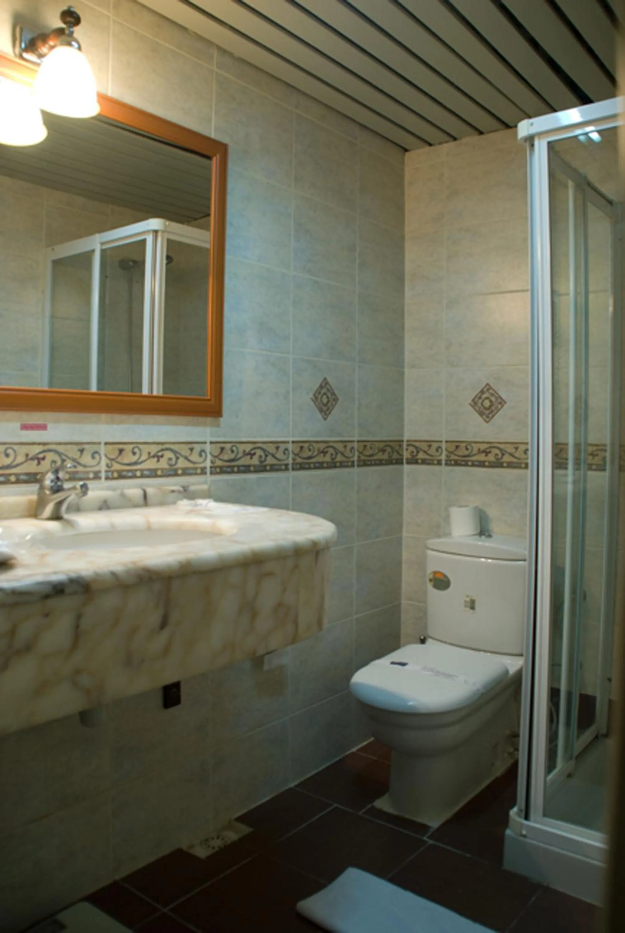 Bathroom in Ak Efe Hotel EDİRNE