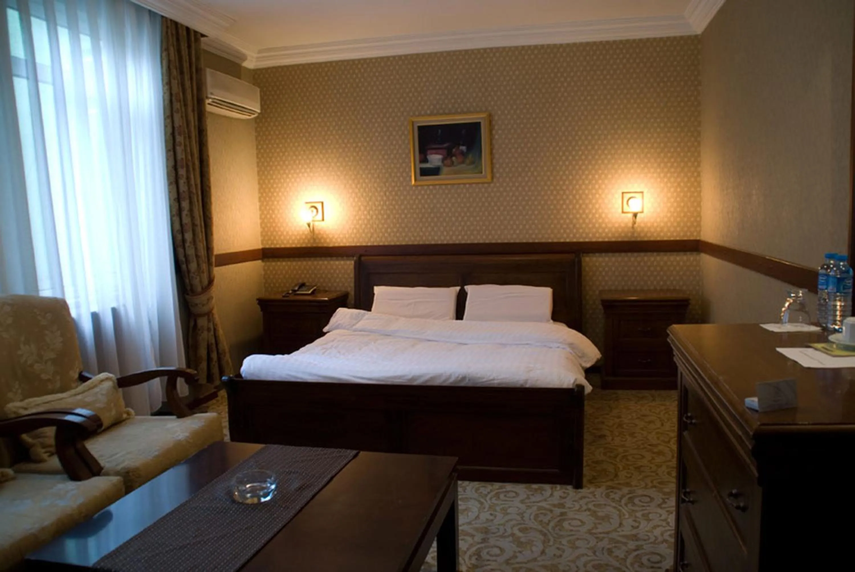 Bed in Ak Efe Hotel EDİRNE