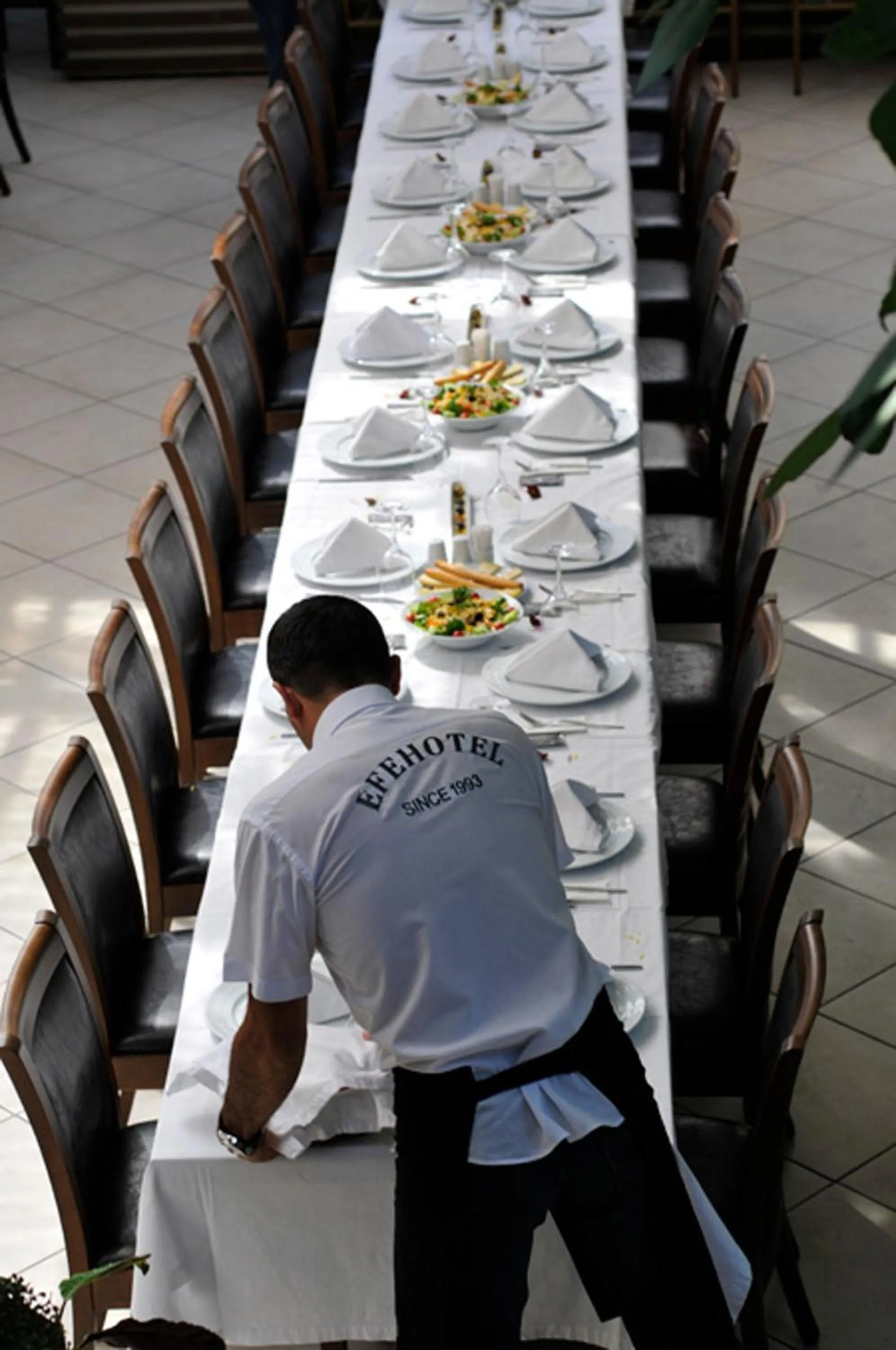 Restaurant/places to eat in Ak Efe Hotel EDİRNE
