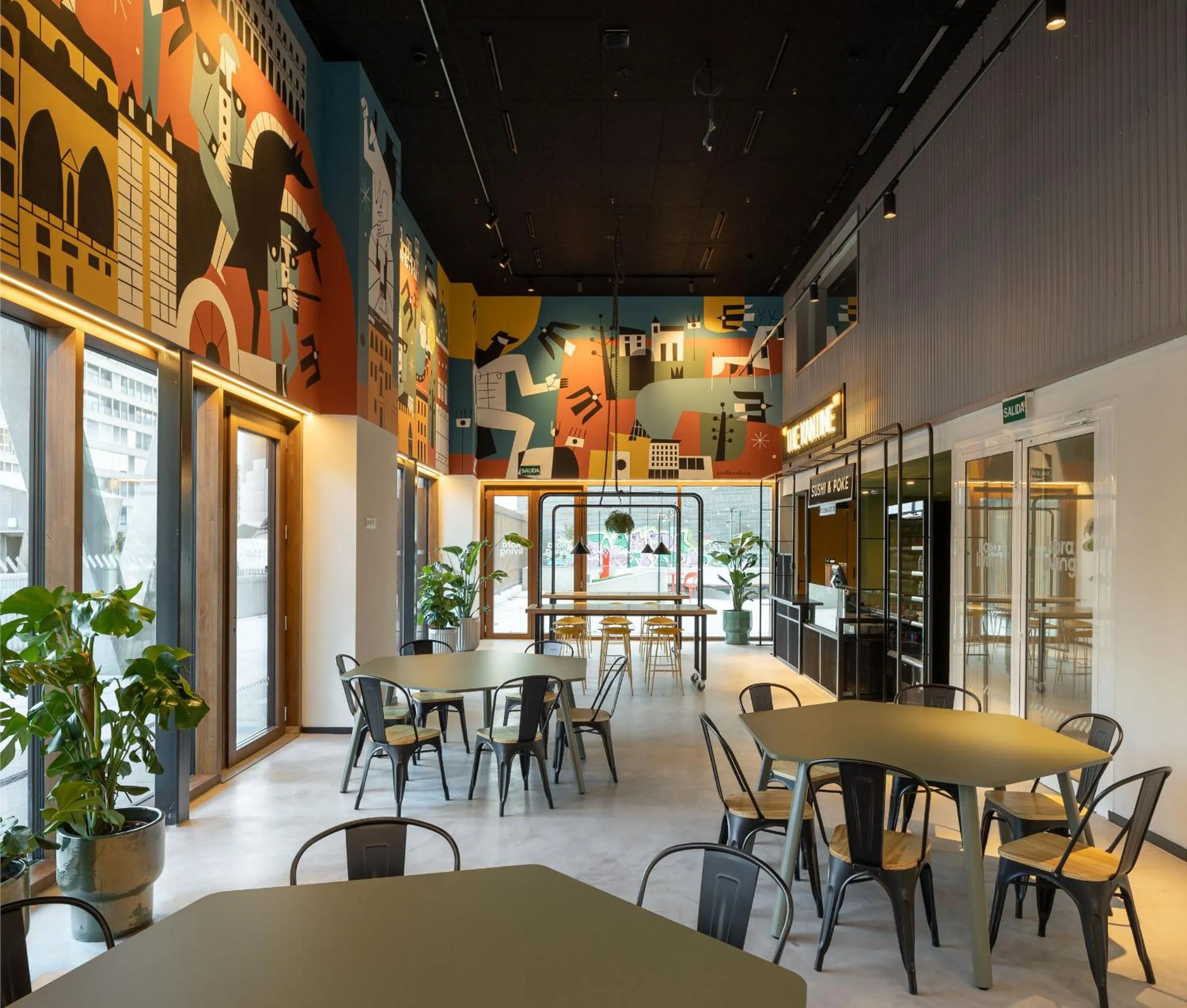 Restaurant/places to eat in Kora Green City - Aparthotel Passivhaus